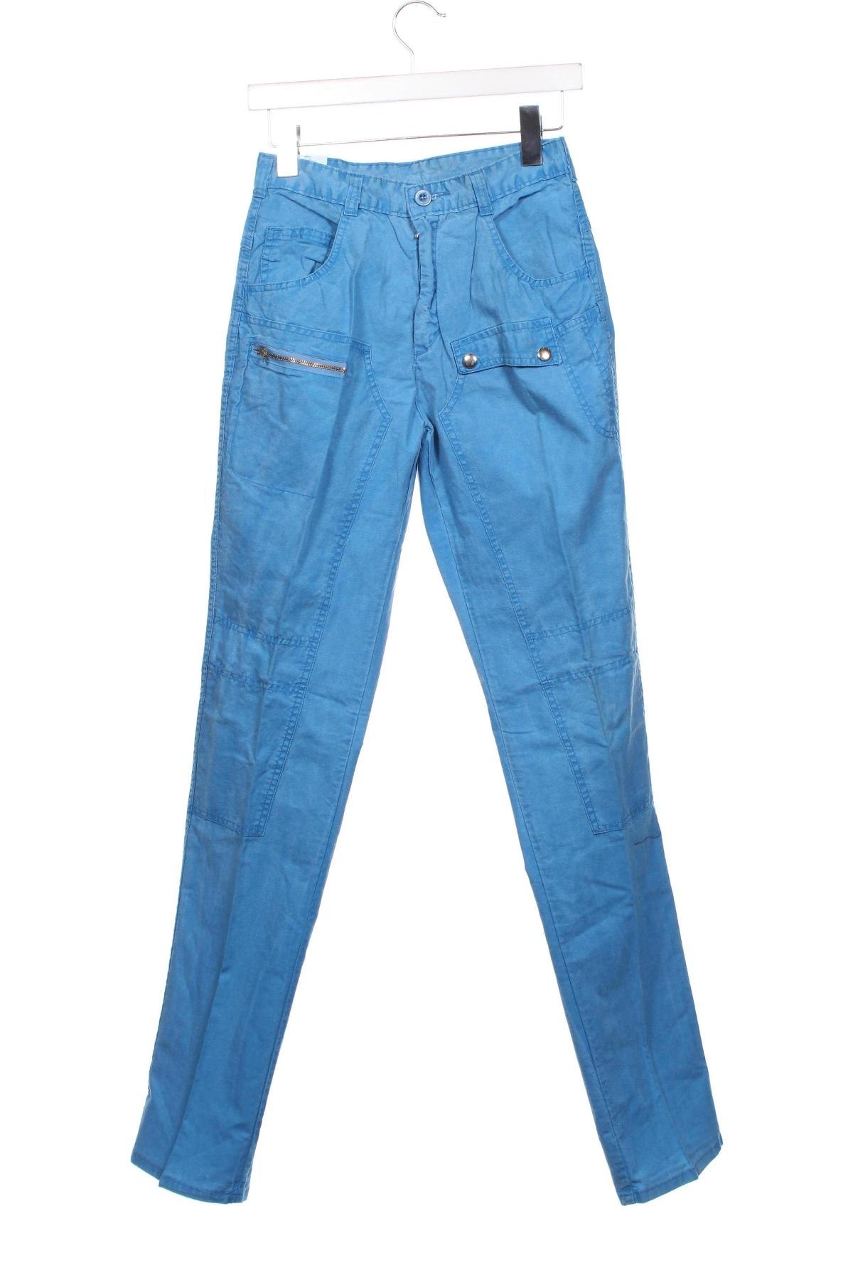 Γυναικείο παντελόνι, Μέγεθος XS, Χρώμα Μπλέ, Τιμή 4,74 €