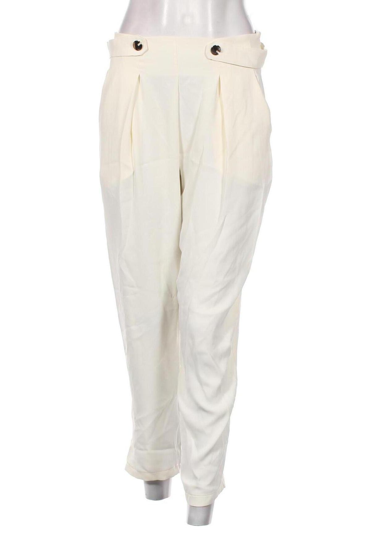Γυναικείο παντελόνι, Μέγεθος S, Χρώμα Εκρού, Τιμή 5,45 €