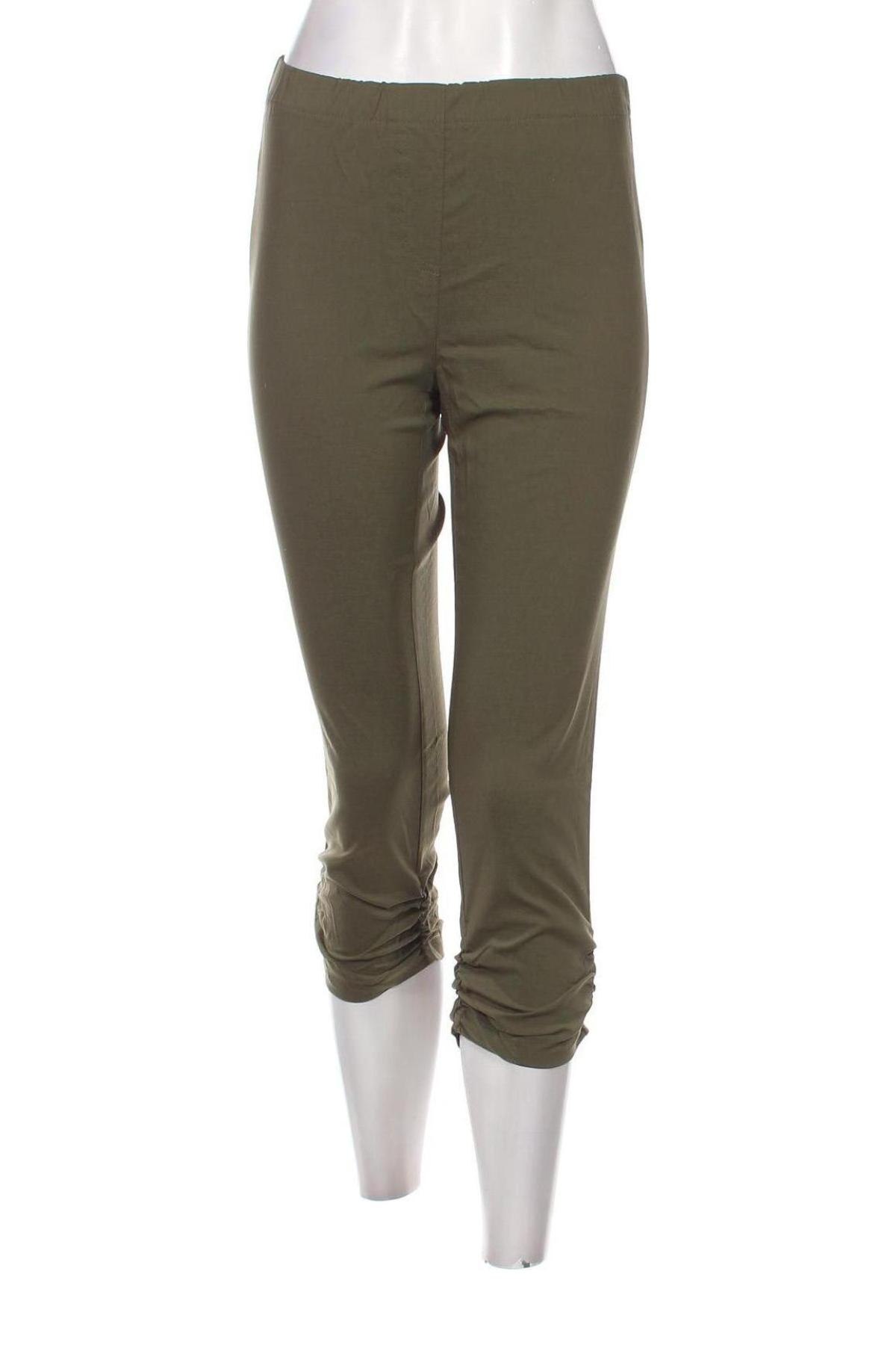 Дамски панталон Aniston, Размер M, Цвят Зелен, Цена 11,50 лв.