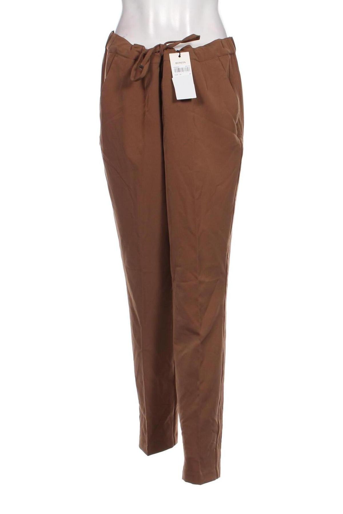 Γυναικείο παντελόνι Bonita, Μέγεθος XL, Χρώμα Καφέ, Τιμή 23,71 €