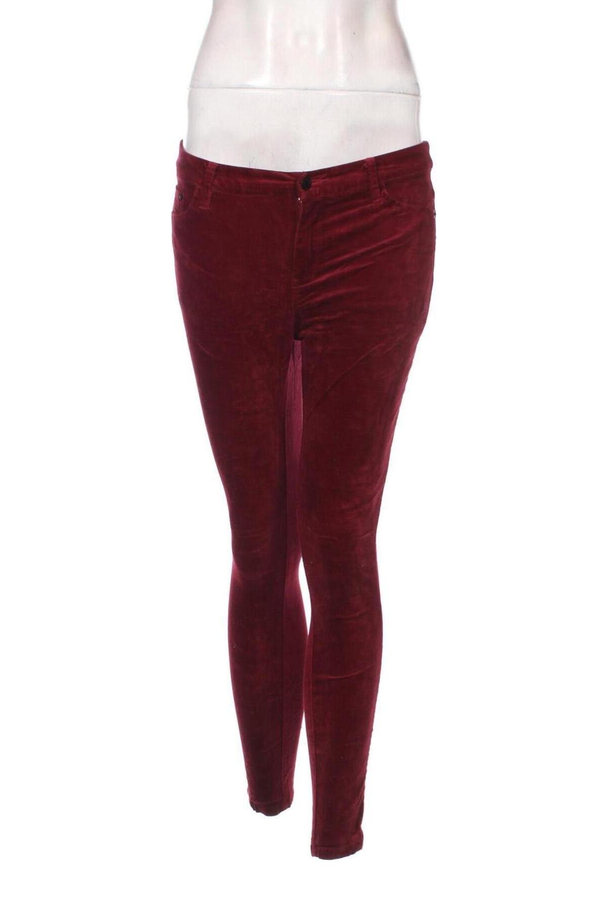 Pantaloni de femei Cache Cache, Mărime S, Culoare Roșu, Preț 12,40 Lei