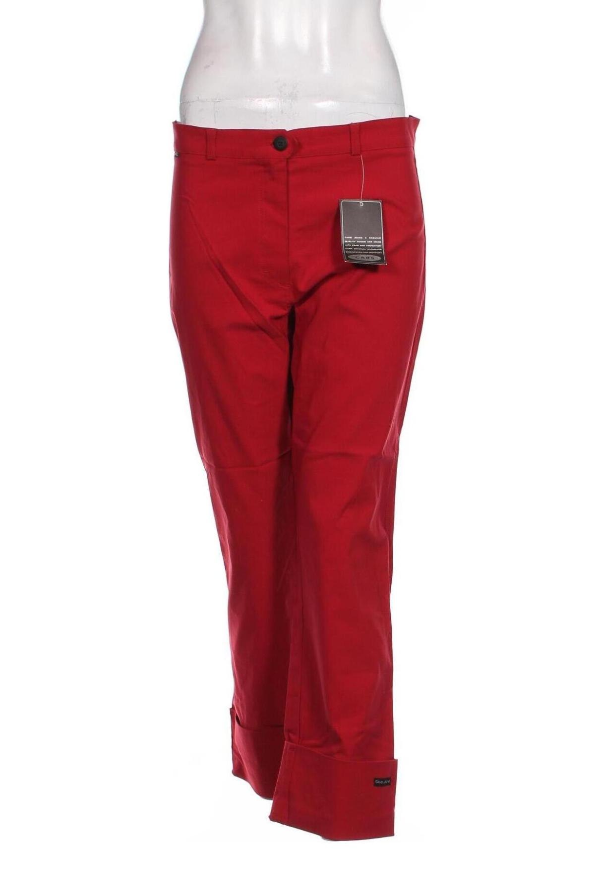 Γυναικείο παντελόνι Cars Jeans, Μέγεθος L, Χρώμα Κόκκινο, Τιμή 5,22 €
