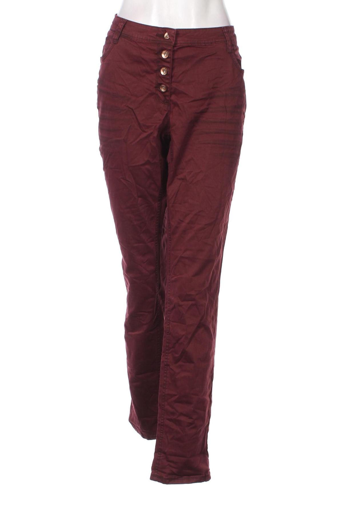 Γυναικείο παντελόνι Cecil, Μέγεθος XL, Χρώμα Κόκκινο, Τιμή 4,49 €