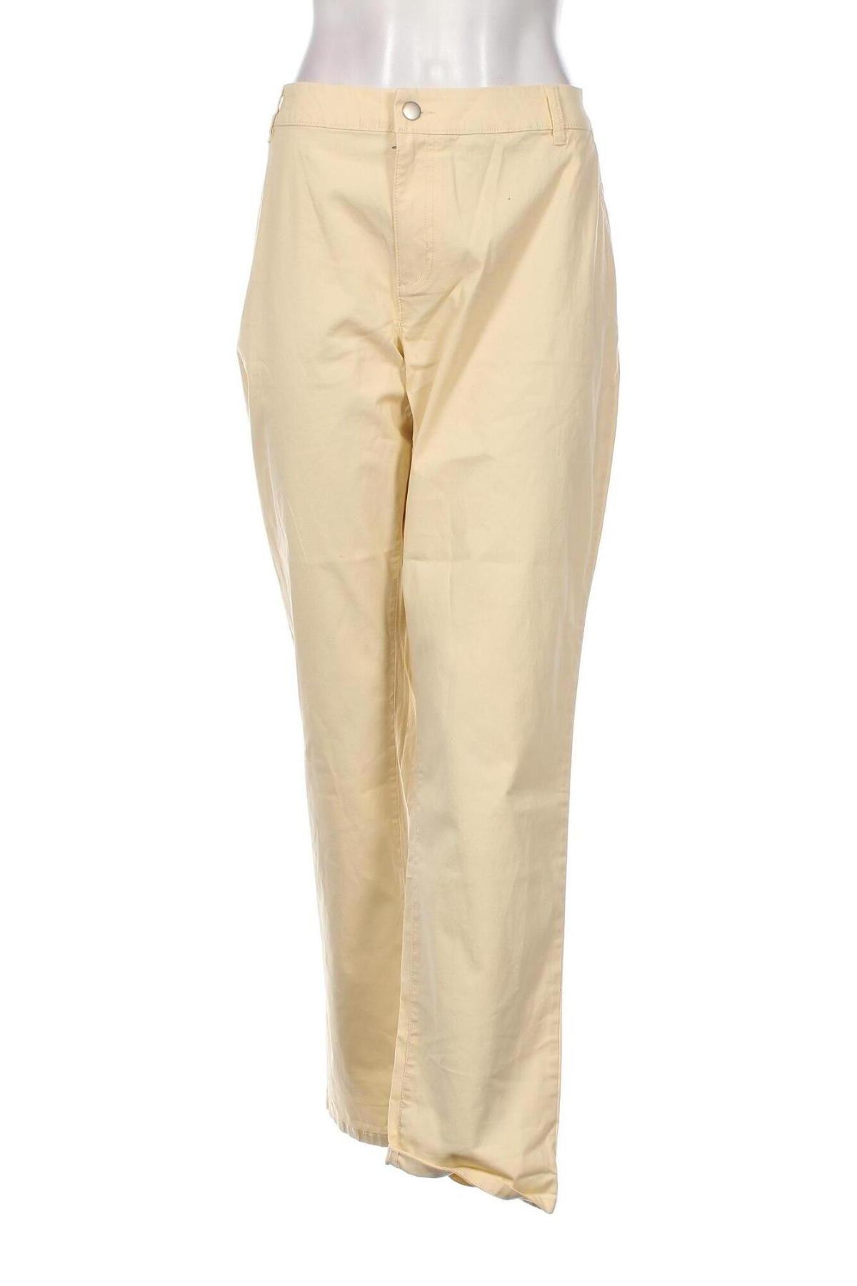 Дамски панталон Maison 123, Размер XL, Цвят Жълт, Цена 191,00 лв.