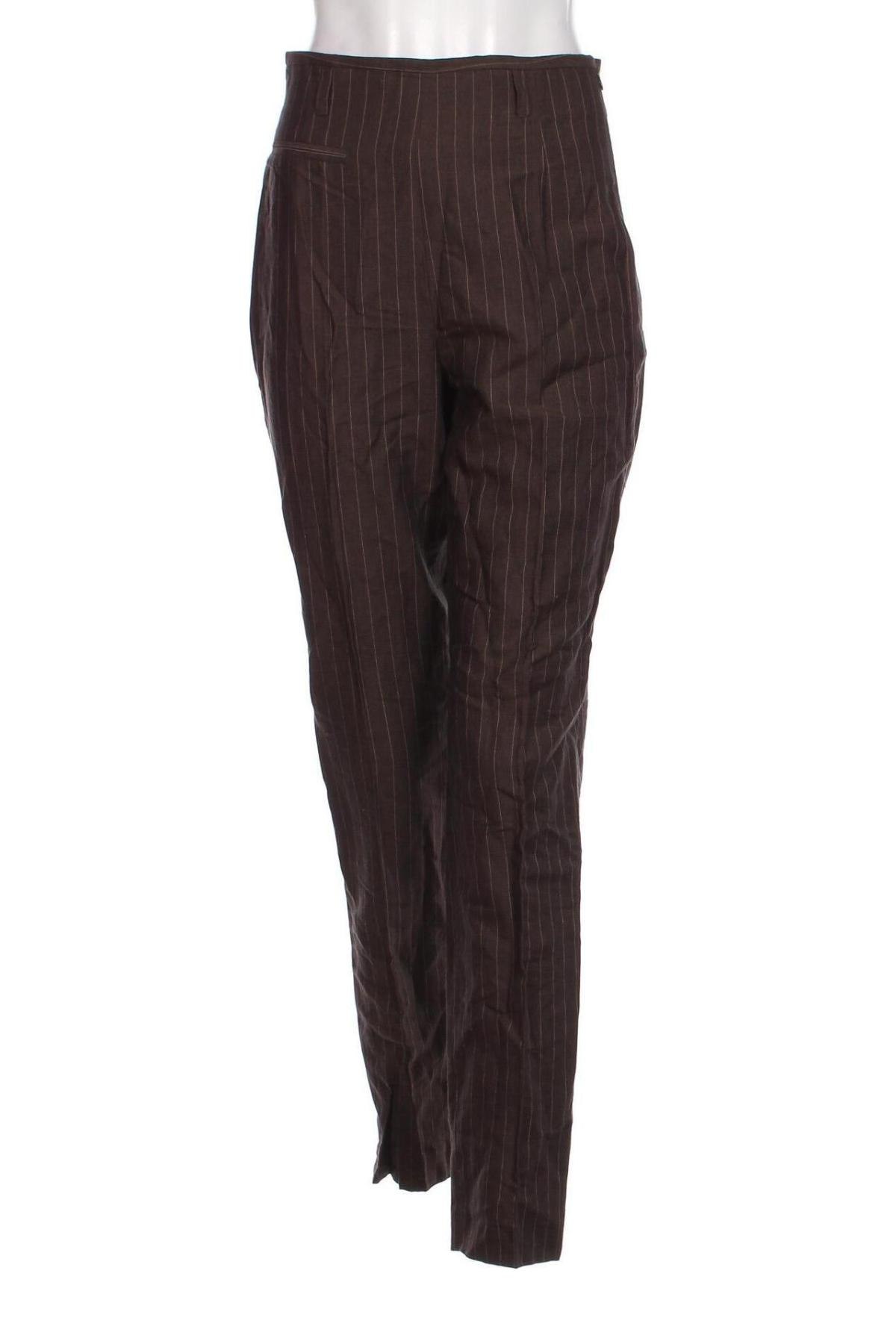 Дамски панталон Miel, Размер S, Цвят Кафяв, Цена 12,18 лв.