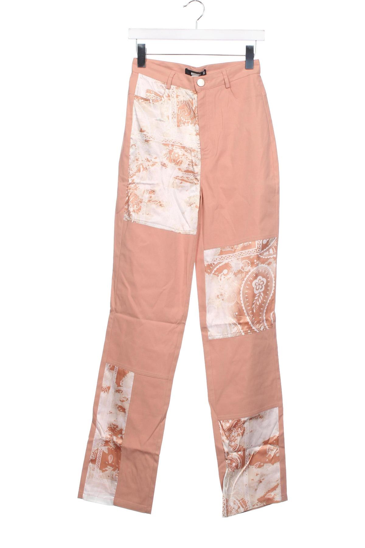 Дамски панталон Missguided, Размер XS, Цвят Многоцветен, Цена 10,12 лв.