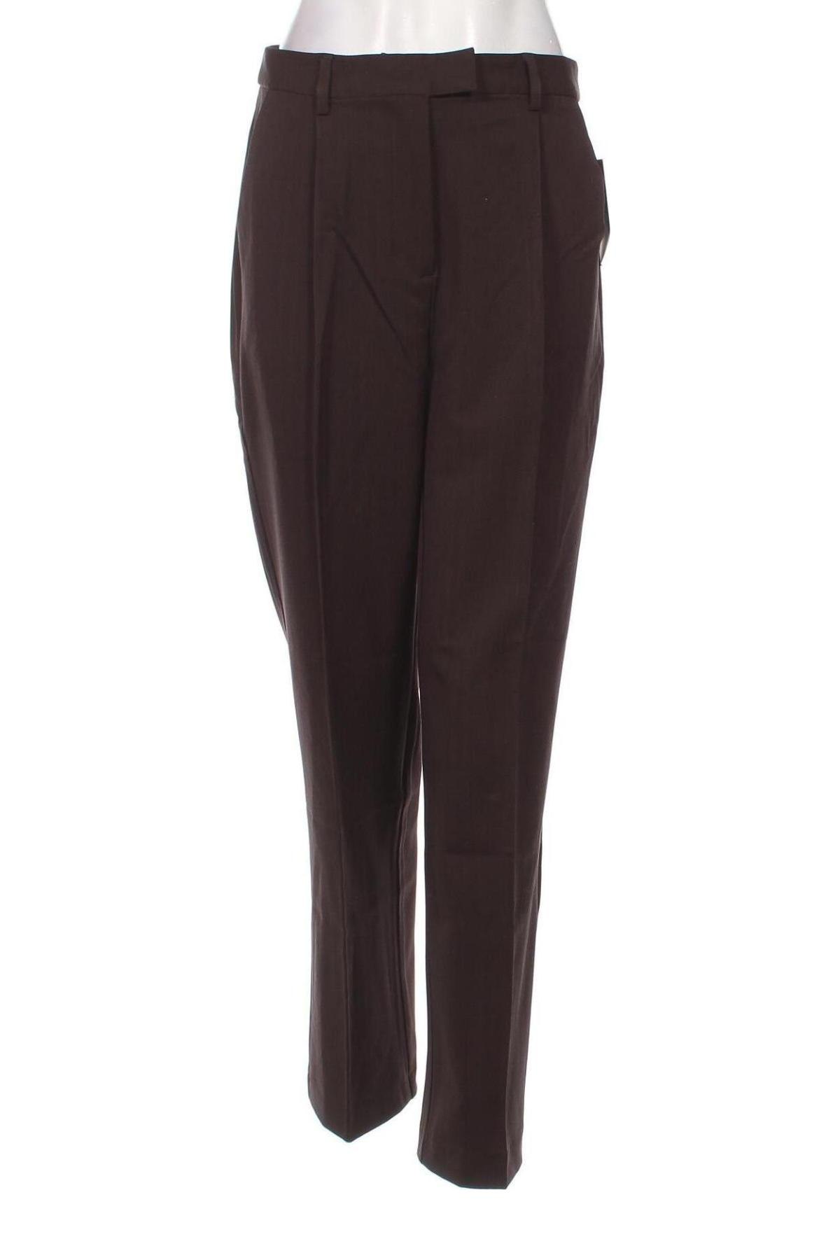 Дамски панталон NA-KD, Размер M, Цвят Кафяв, Цена 87,00 лв.