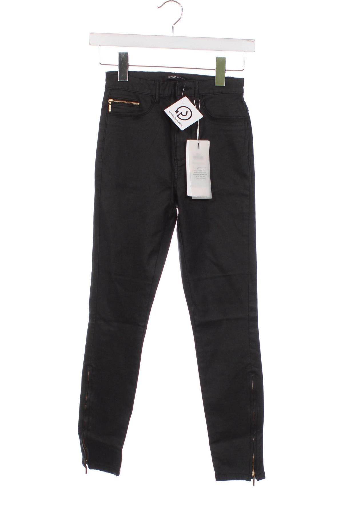 Pantaloni de femei ONLY, Mărime XS, Culoare Negru, Preț 30,20 Lei