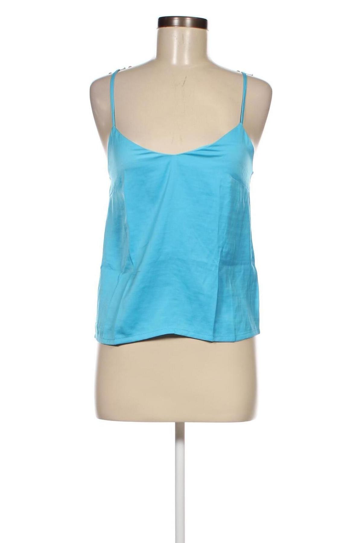 Γυναικείο αμάνικο μπλουζάκι Edited, Μέγεθος XS, Χρώμα Μπλέ, Τιμή 14,95 €