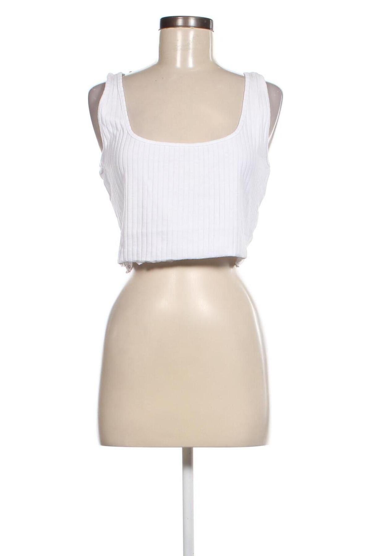 Γυναικείο αμάνικο μπλουζάκι Even&Odd, Μέγεθος XL, Χρώμα Λευκό, Τιμή 3,03 €