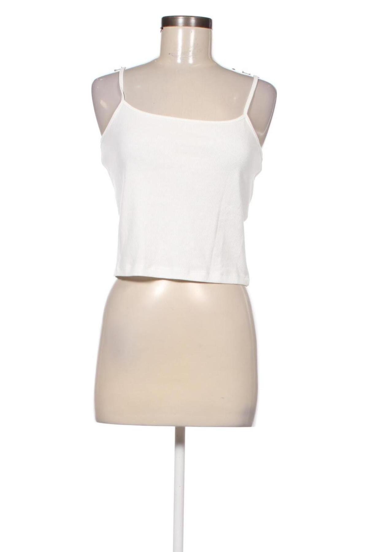 Γυναικείο αμάνικο μπλουζάκι Even&Odd, Μέγεθος L, Χρώμα Λευκό, Τιμή 2,60 €