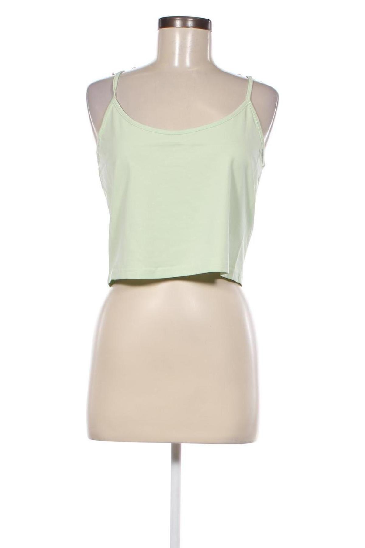 Γυναικείο αμάνικο μπλουζάκι Even&Odd, Μέγεθος XL, Χρώμα Πράσινο, Τιμή 2,81 €
