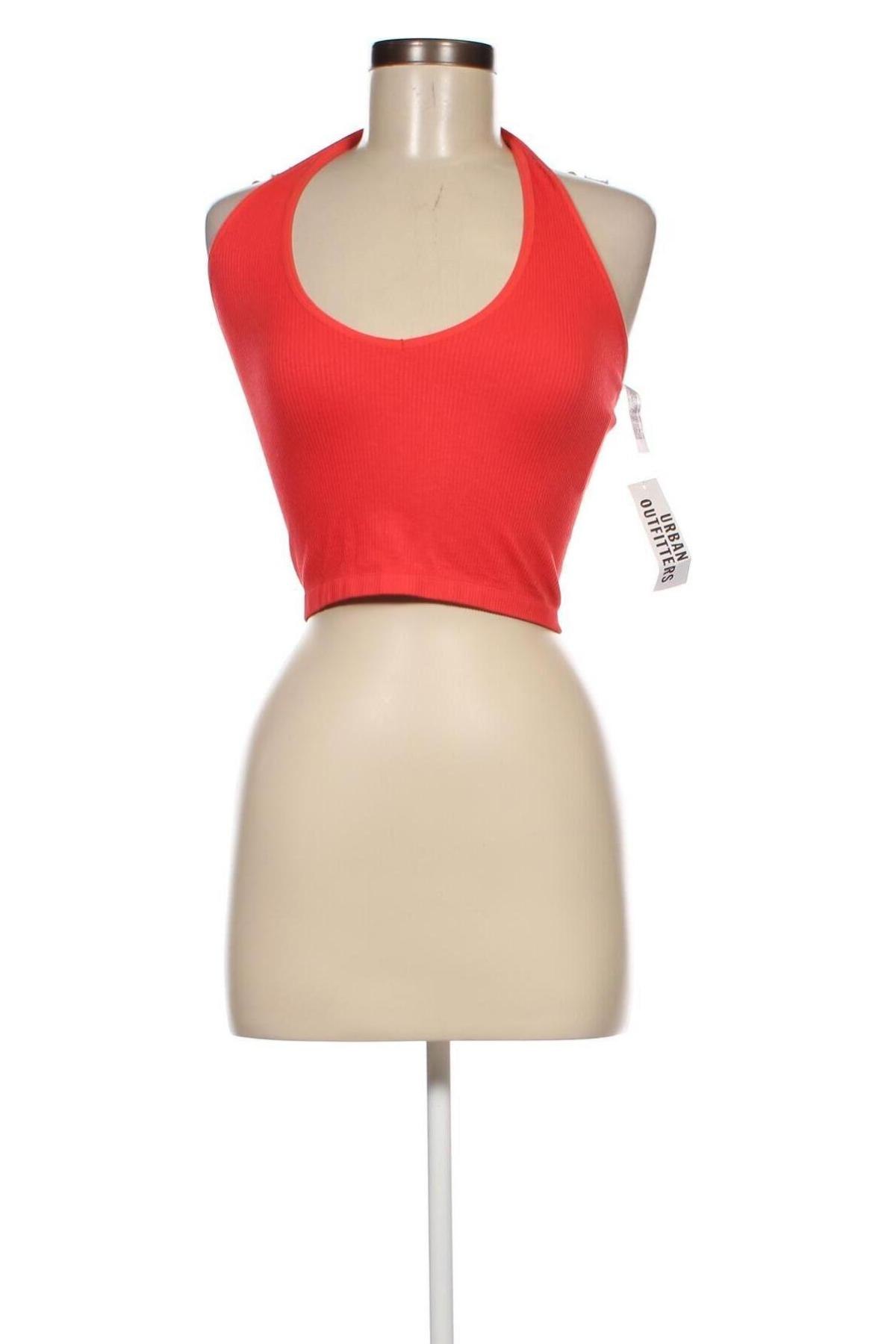 Γυναικείο αμάνικο μπλουζάκι Urban Outfitters, Μέγεθος L, Χρώμα Κόκκινο, Τιμή 3,14 €