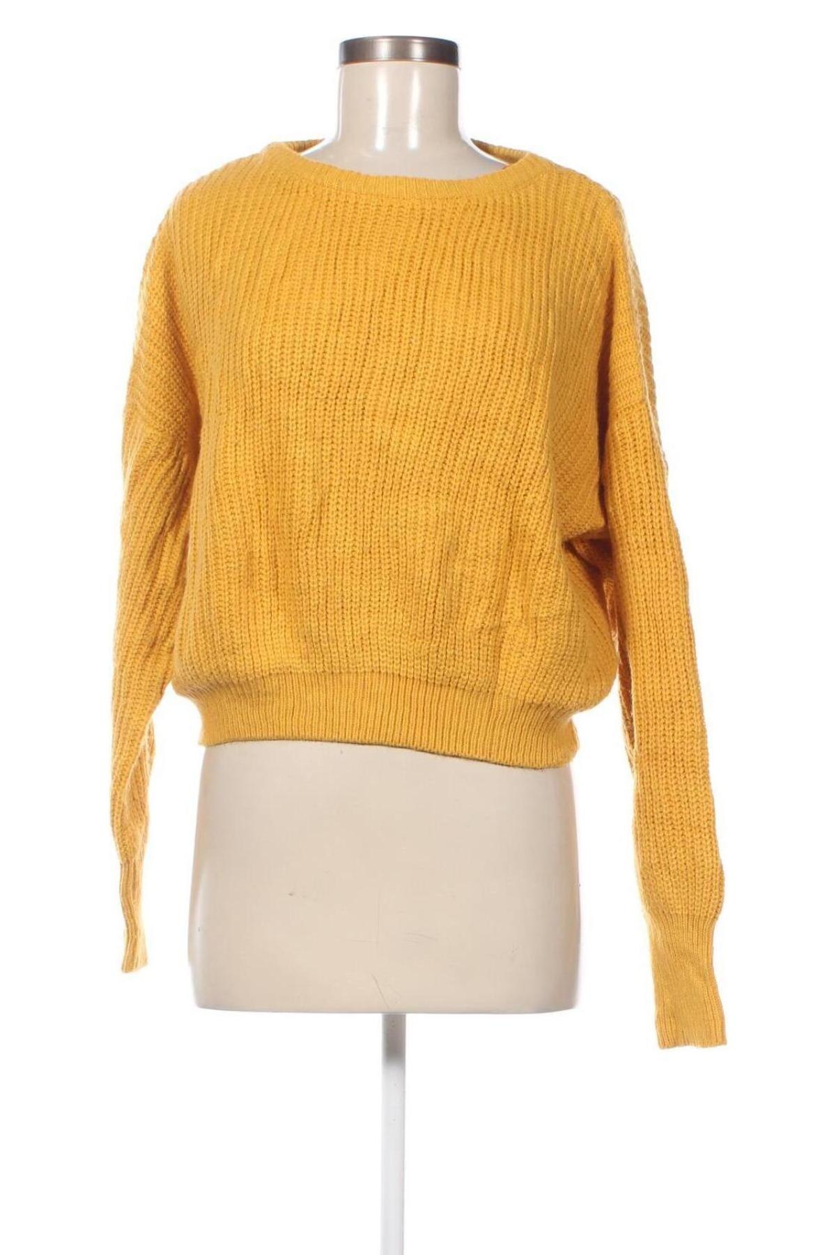 Дамски пуловер Ally, Размер M, Цвят Жълт, Цена 8,70 лв.