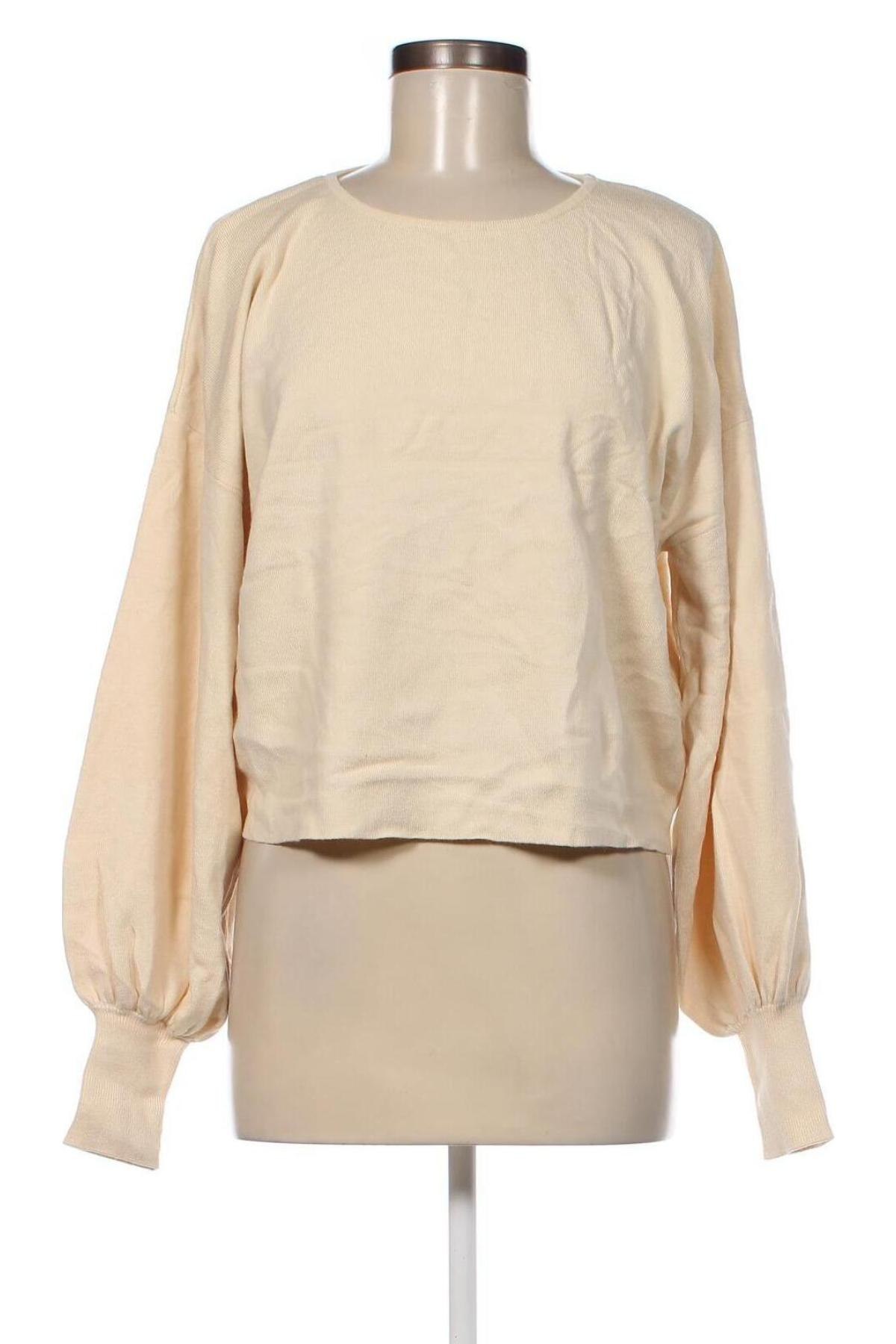 Γυναικείο πουλόβερ Atmos & Here, Μέγεθος M, Χρώμα  Μπέζ, Τιμή 2,87 €