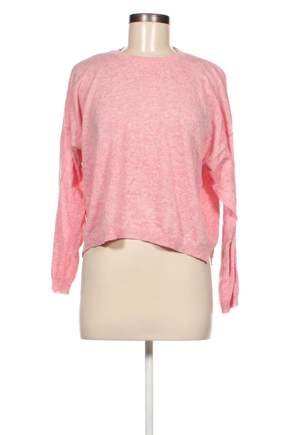 Дамски пуловер Bershka, Размер S, Цвят Розов, Цена 5,51 лв.