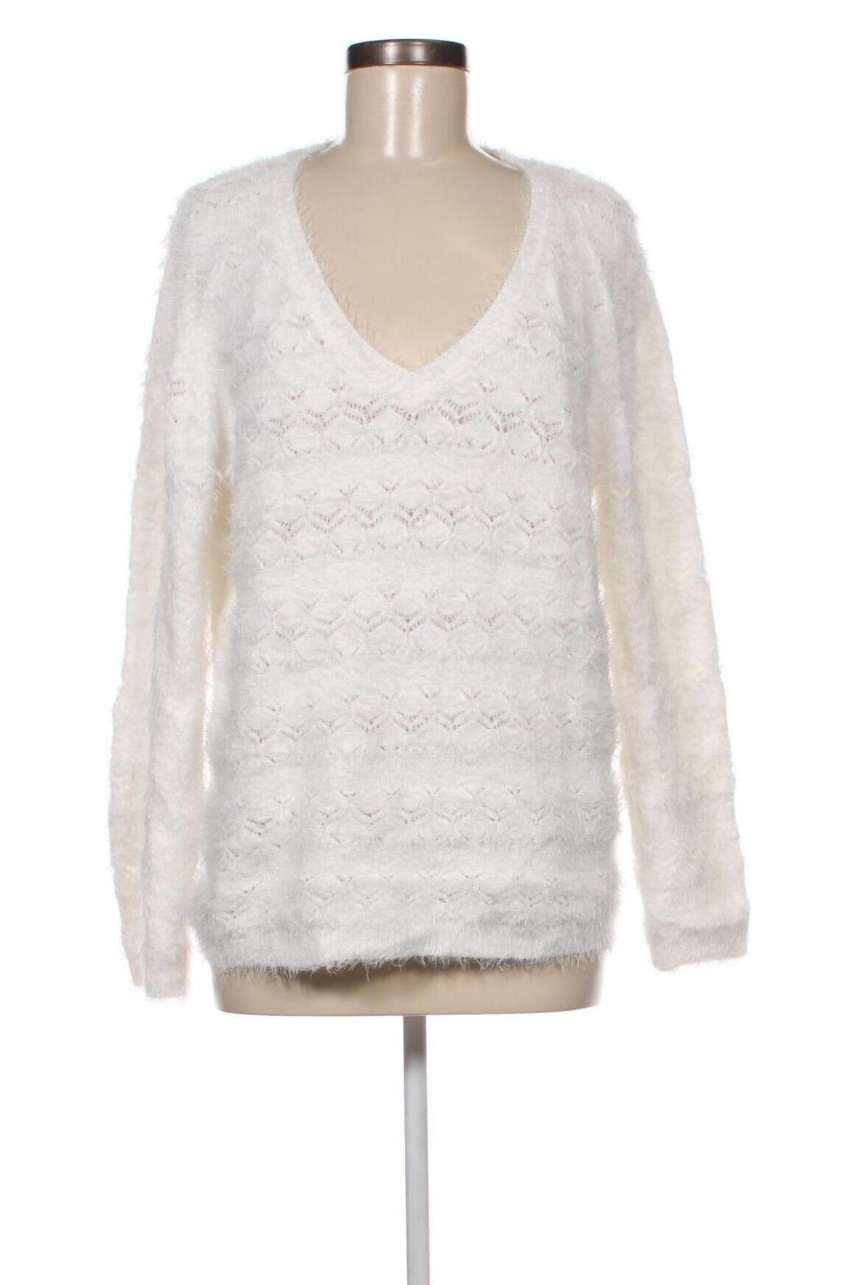 Дамски пуловер Damart, Размер M, Цвят Бял, Цена 4,93 лв.
