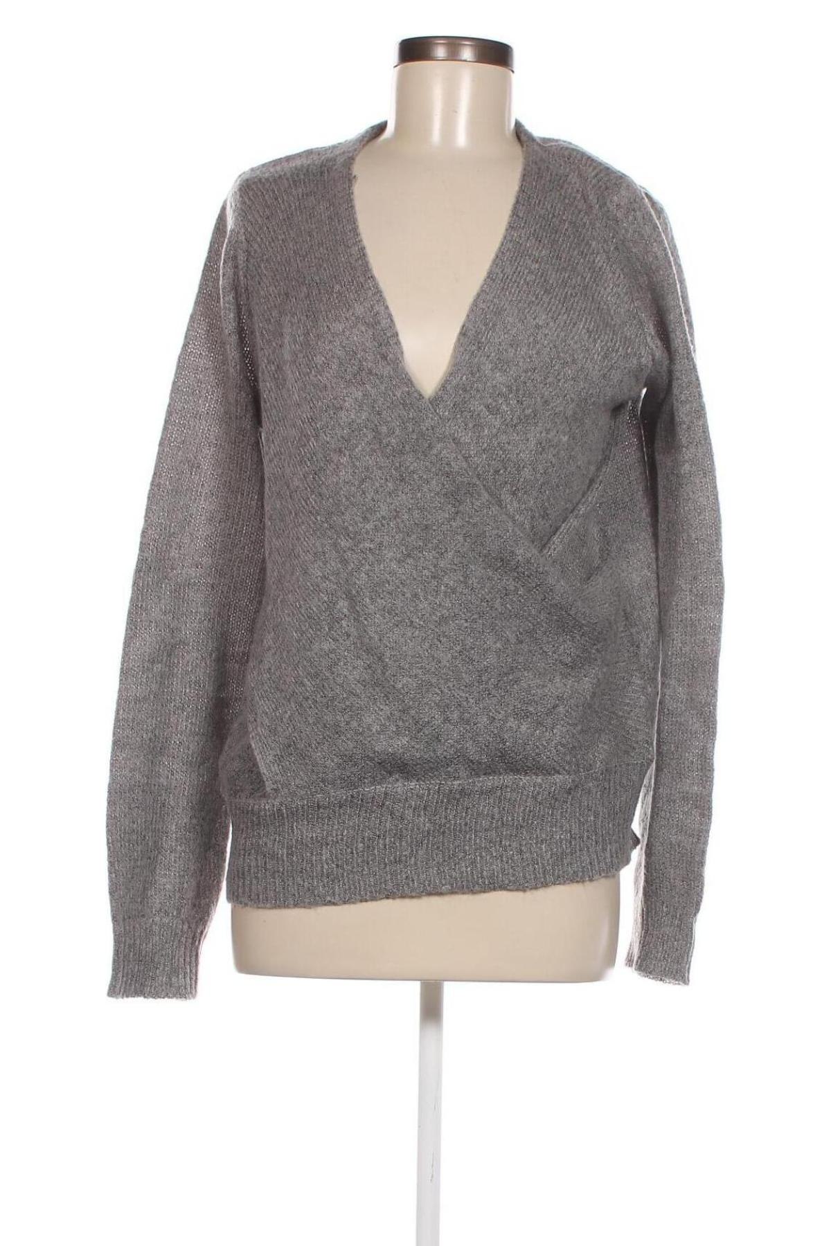 Γυναικείο πουλόβερ Gina Tricot, Μέγεθος S, Χρώμα Γκρί, Τιμή 2,60 €