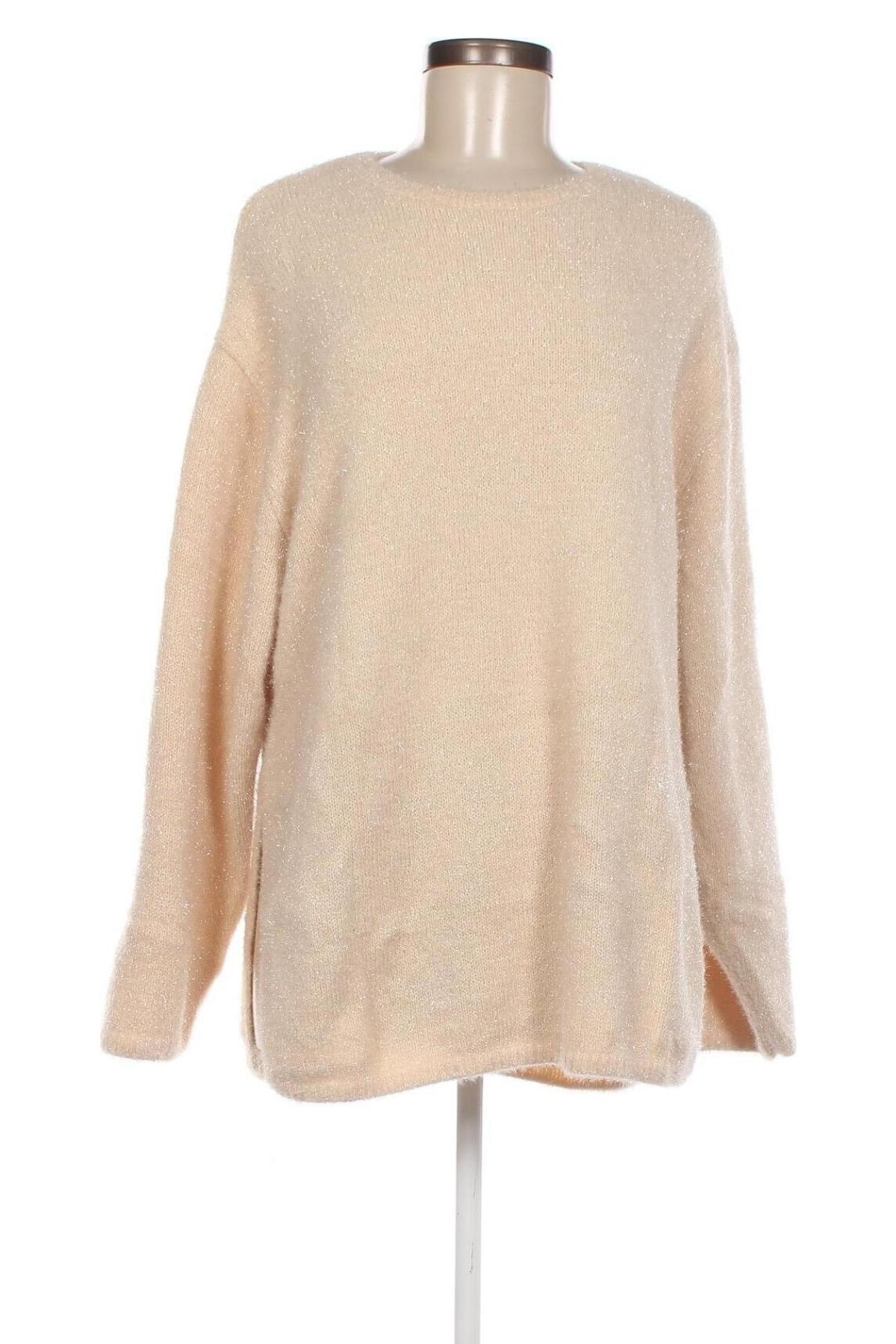 Дамски пуловер H&M, Размер M, Цвят Екрю, Цена 5,51 лв.