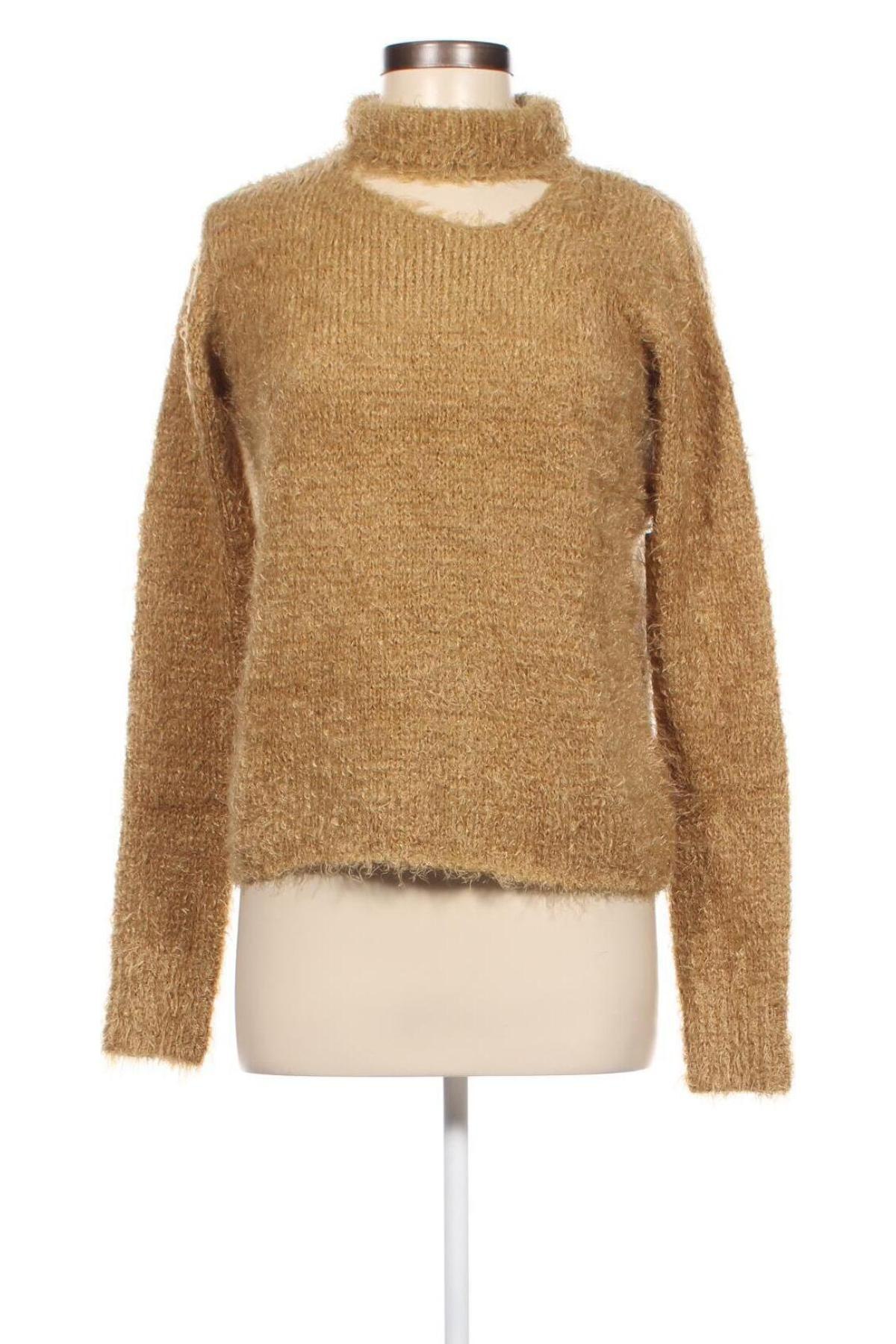 Дамски пуловер NA-KD, Размер XXS, Цвят Жълт, Цена 6,96 лв.