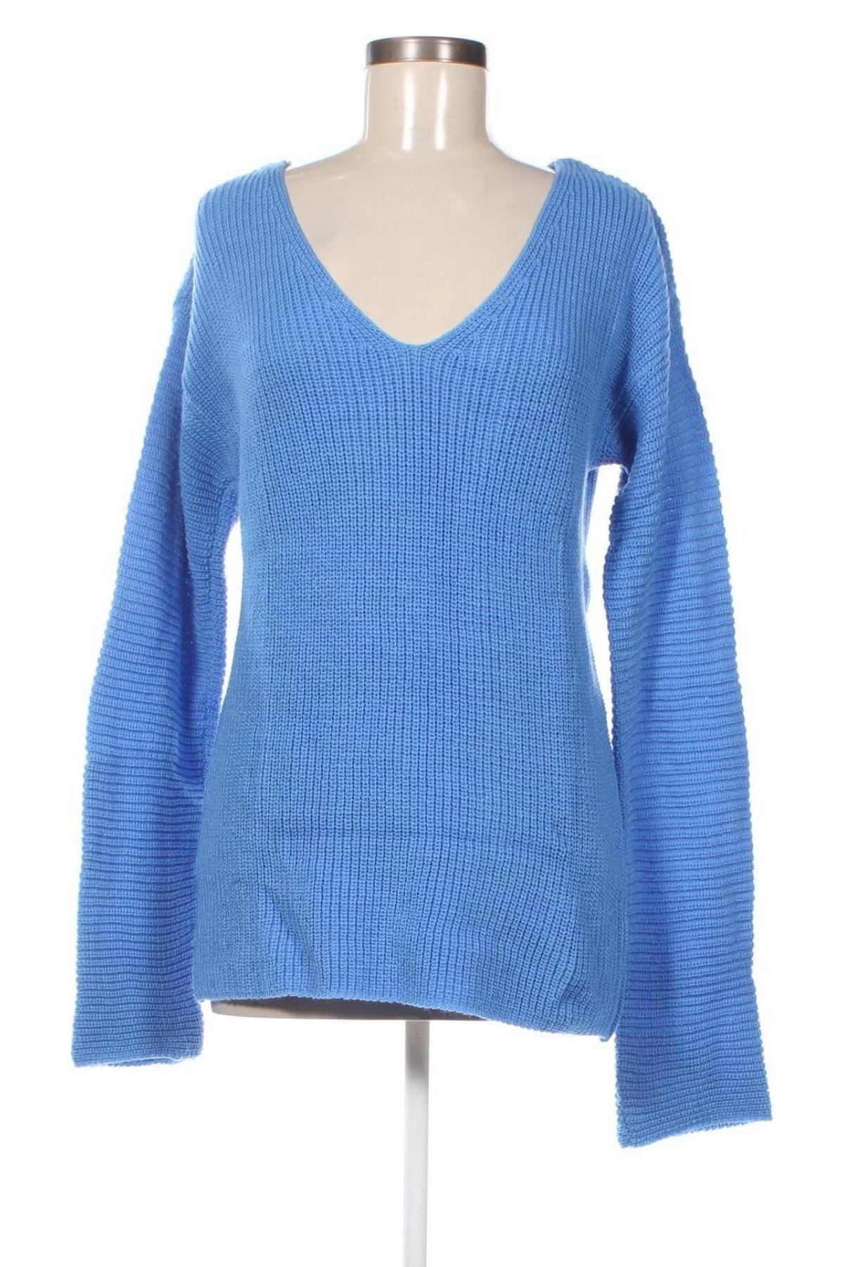 Дамски пуловер New Laviva, Размер M, Цвят Син, Цена 10,44 лв.