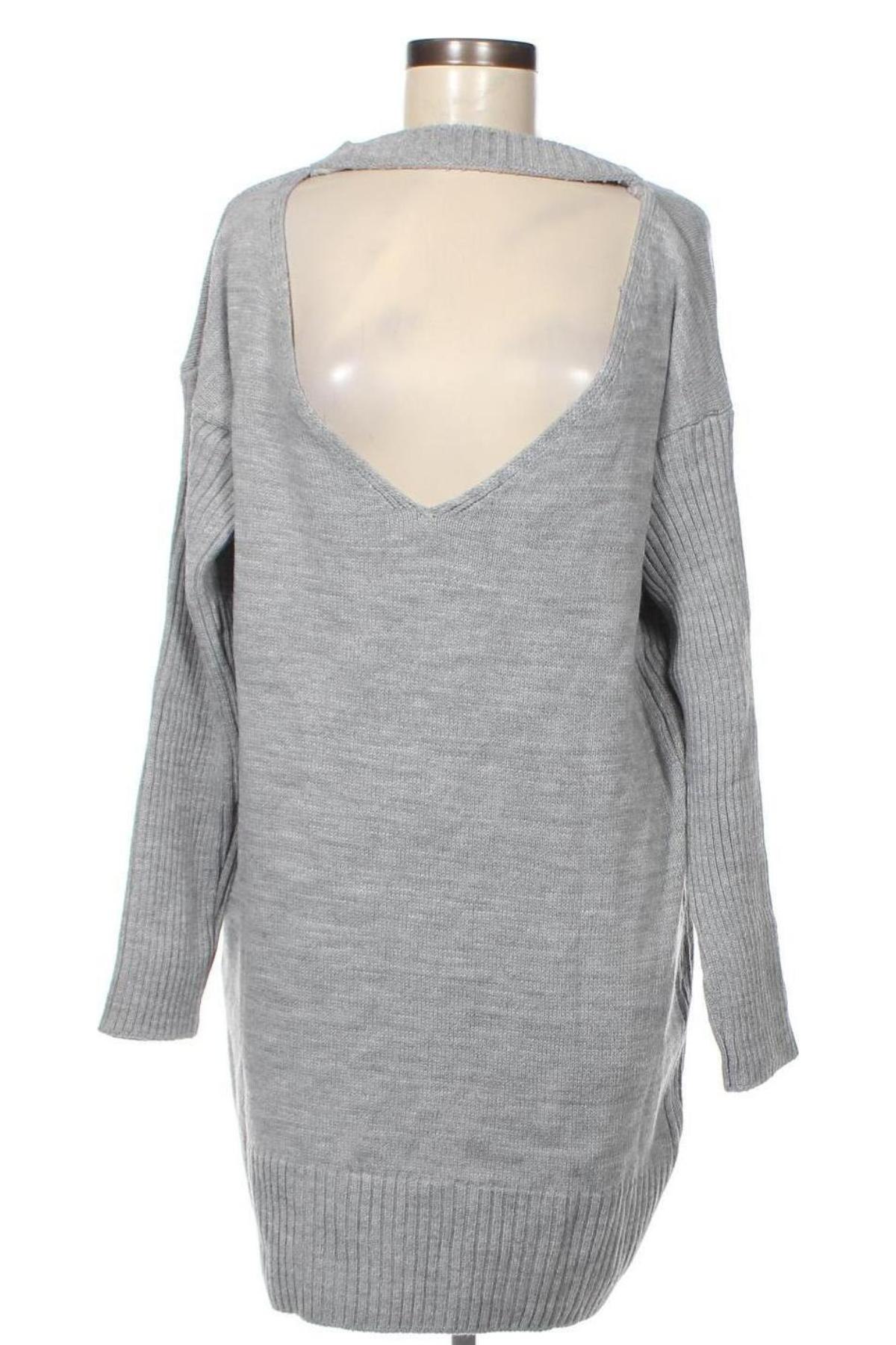 Γυναικείο πουλόβερ New Laviva, Μέγεθος L, Χρώμα Γκρί, Τιμή 5,38 €