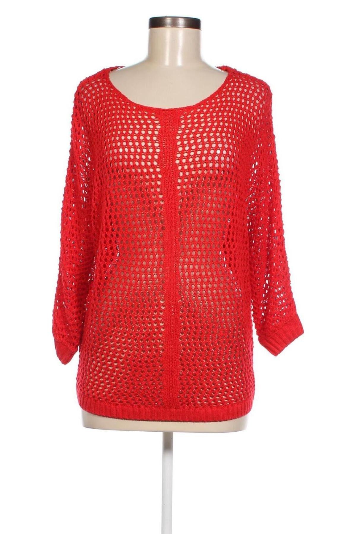 Дамски пуловер Norah, Размер S, Цвят Червен, Цена 5,22 лв.