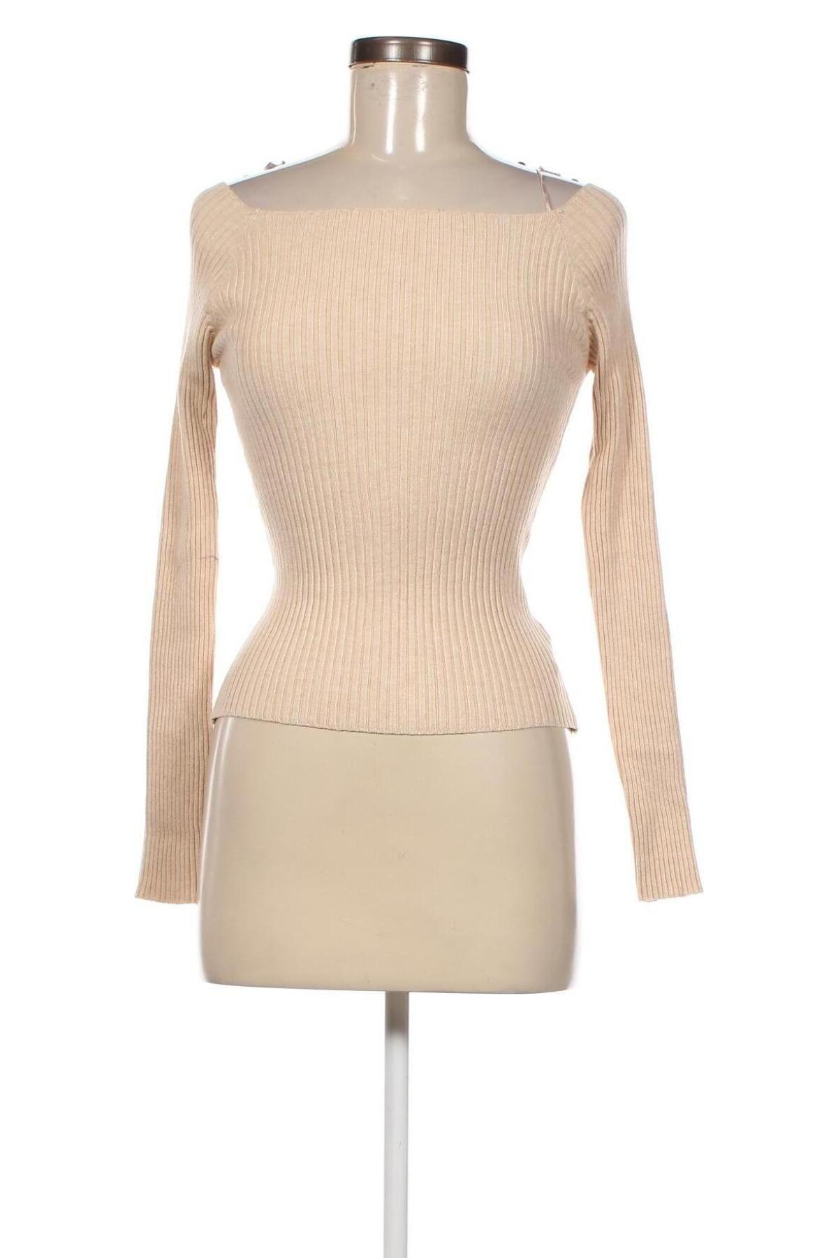 Damenpullover Stradivarius, Größe L, Farbe Weiß, Preis € 4,74