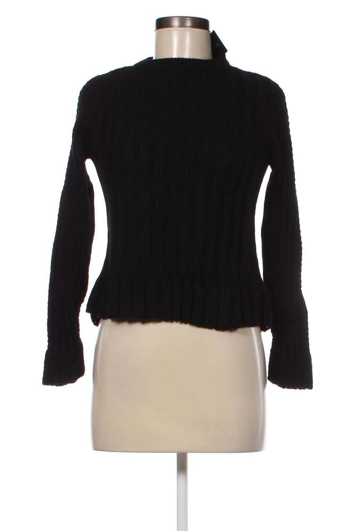 Дамски пуловер Trendyol, Размер L, Цвят Черен, Цена 26,10 лв.