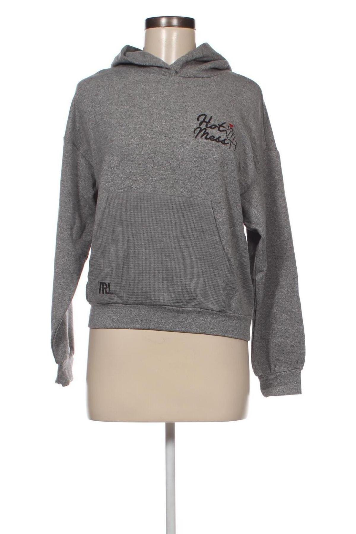 Damen Sweatshirt Viral Vibes, Größe XS, Farbe Grau, Preis € 4,49
