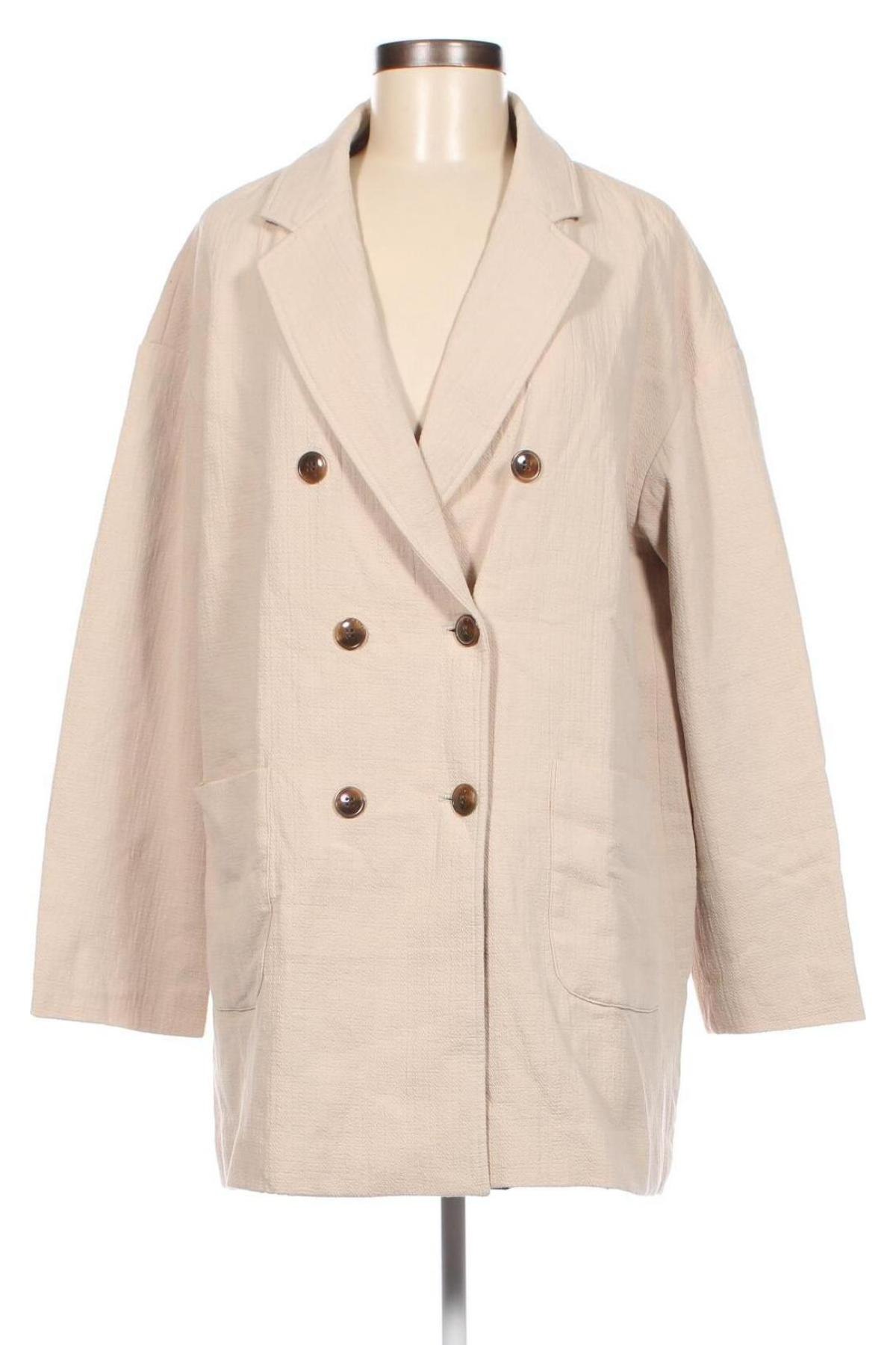 Palton de femei Etam, Mărime XL, Culoare Bej, Preț 72,47 Lei