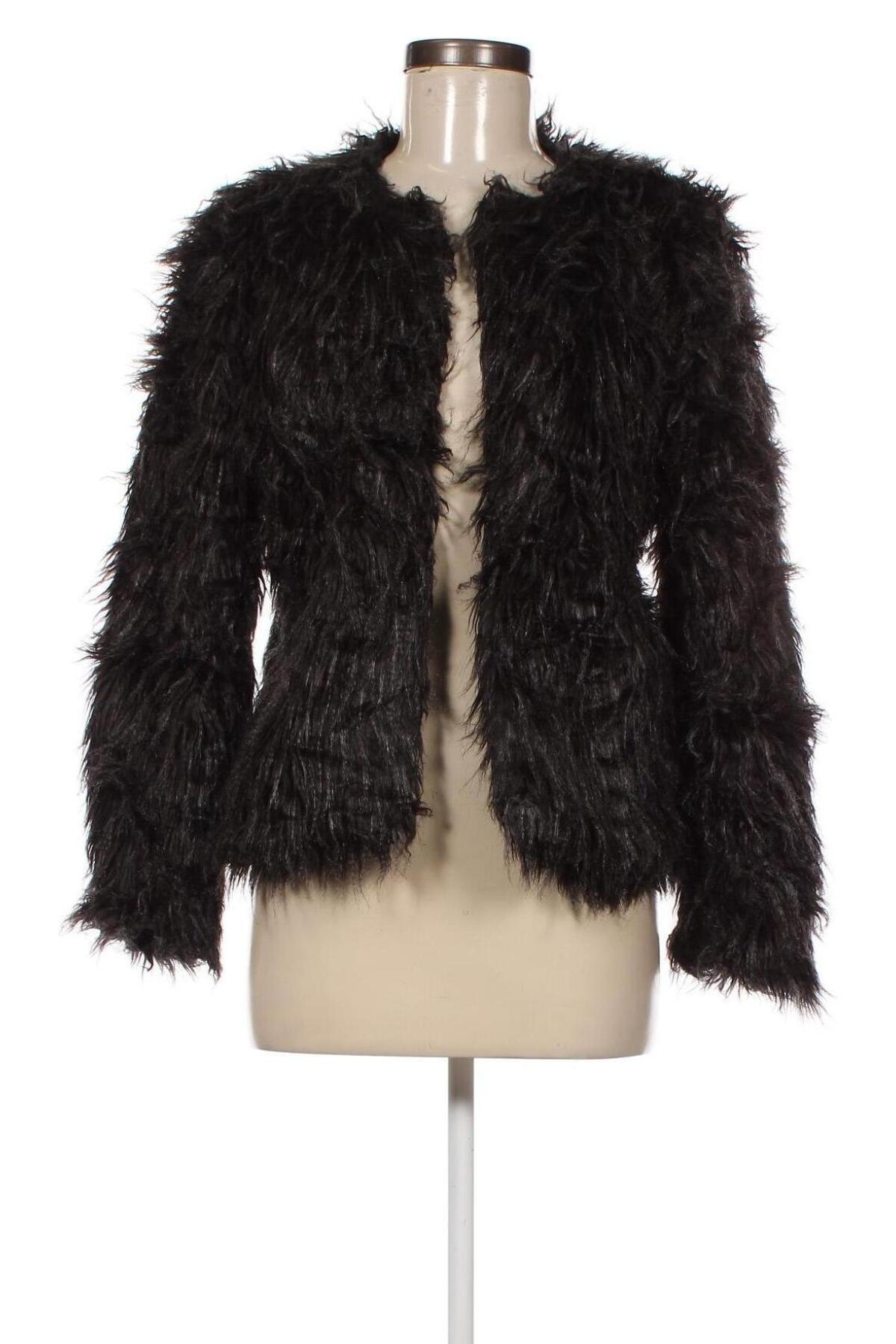 Дамско палто Naf Naf, Размер M, Цвят Черен, Цена 20,30 лв.