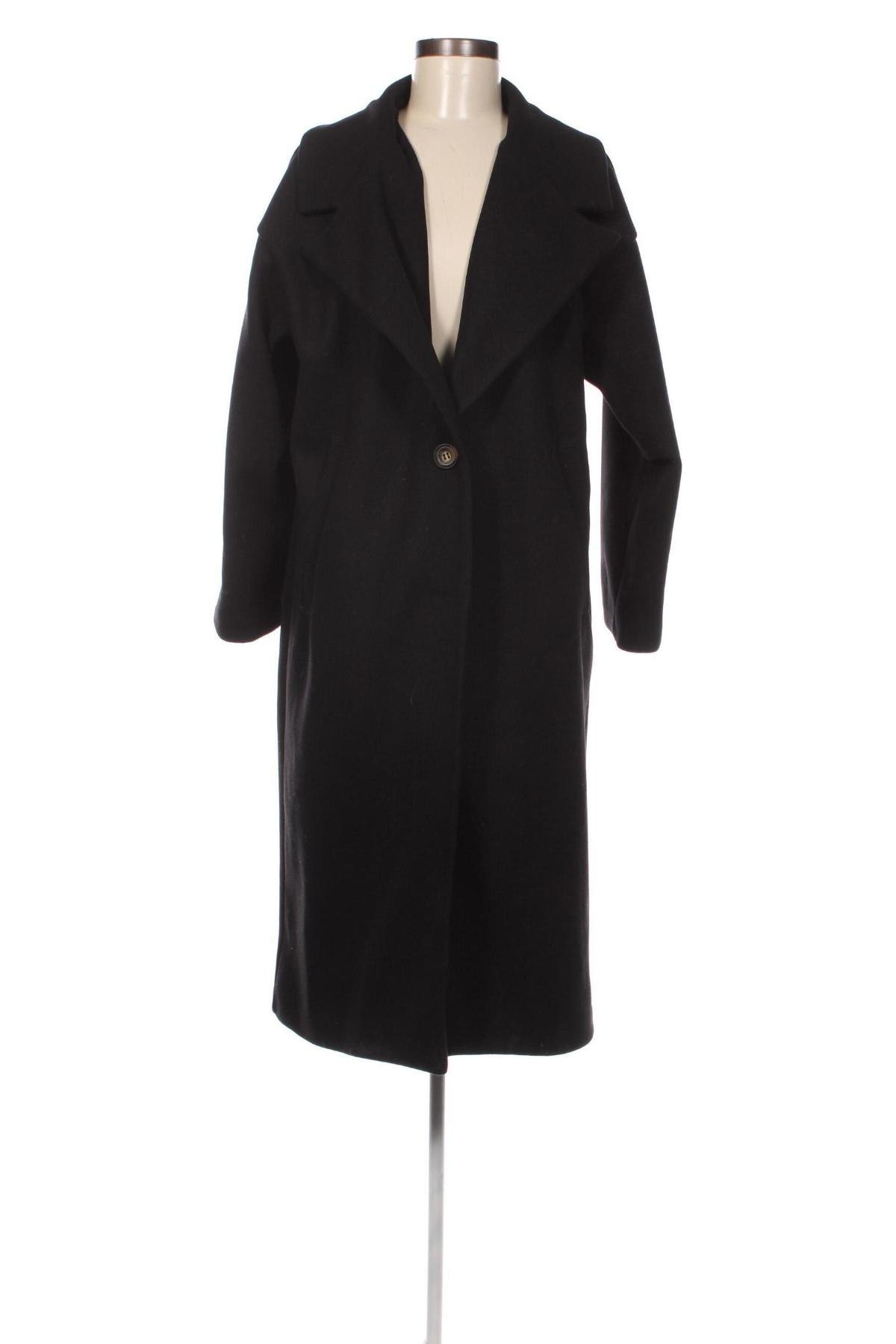 Дамско палто Rodier, Размер S, Цвят Черен, Цена 84,60 лв.