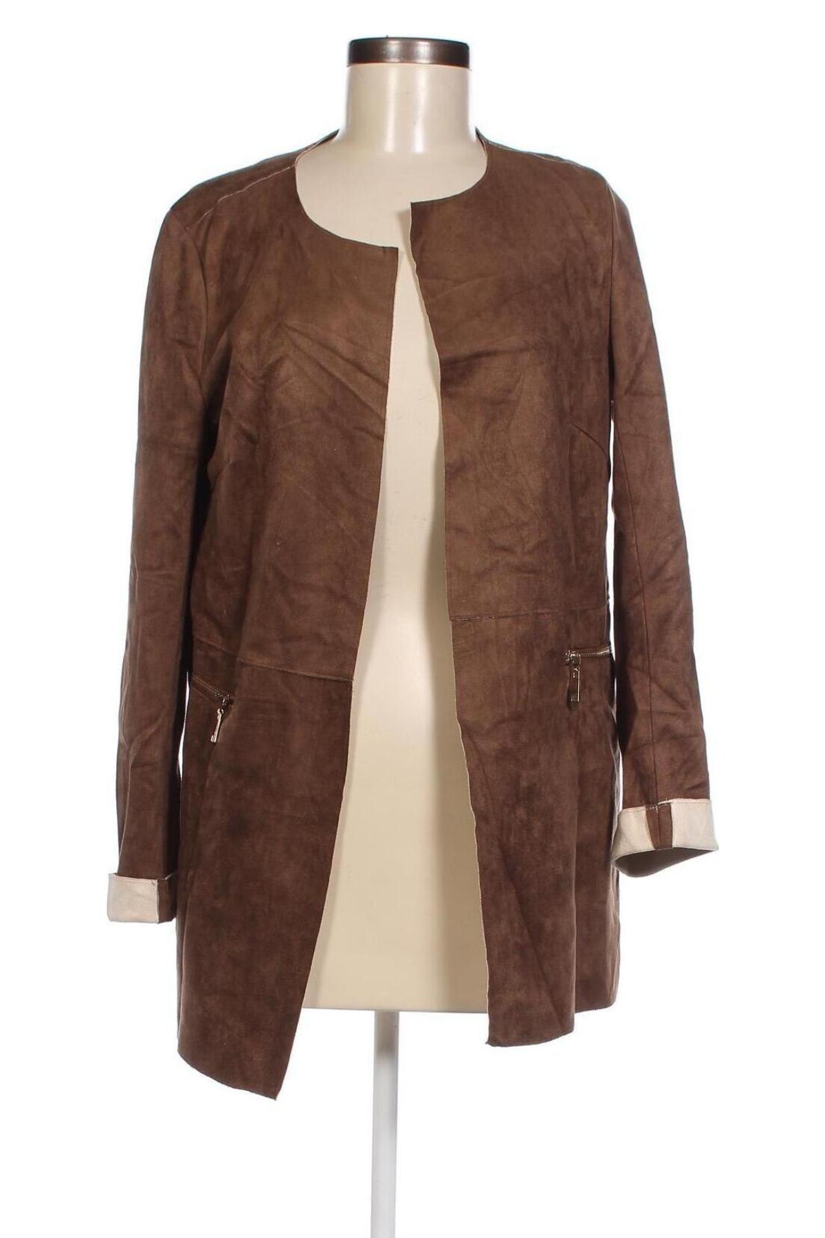 Дамско палто Sweet Miss, Размер S, Цвят Кафяв, Цена 12,80 лв.