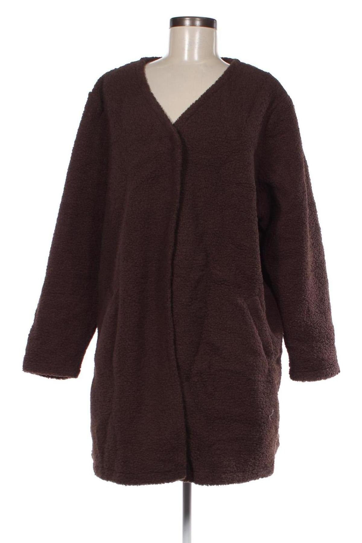 Дамско палто Yessica, Размер XXL, Цвят Кафяв, Цена 32,10 лв.