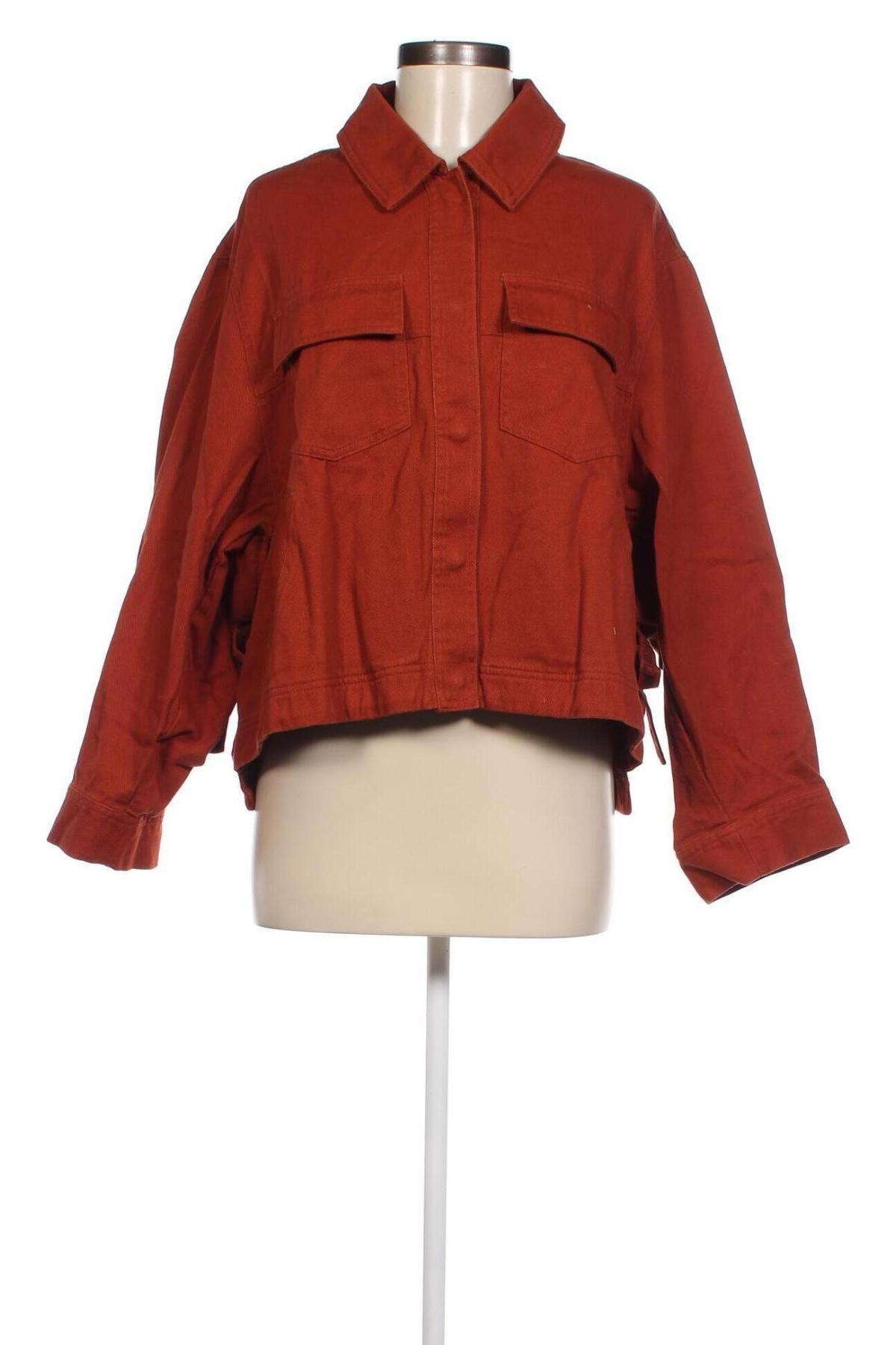 Γυναικείο μπουφάν ONLY, Μέγεθος M, Χρώμα Πορτοκαλί, Τιμή 35,05 €
