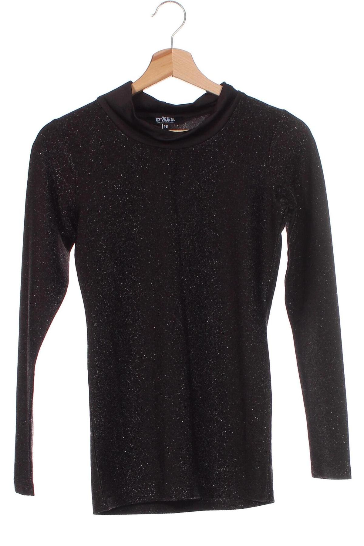 Παιδική μπλούζα D-Xel, Μέγεθος 15-18y/ 170-176 εκ., Χρώμα Μαύρο, Τιμή 1,61 €