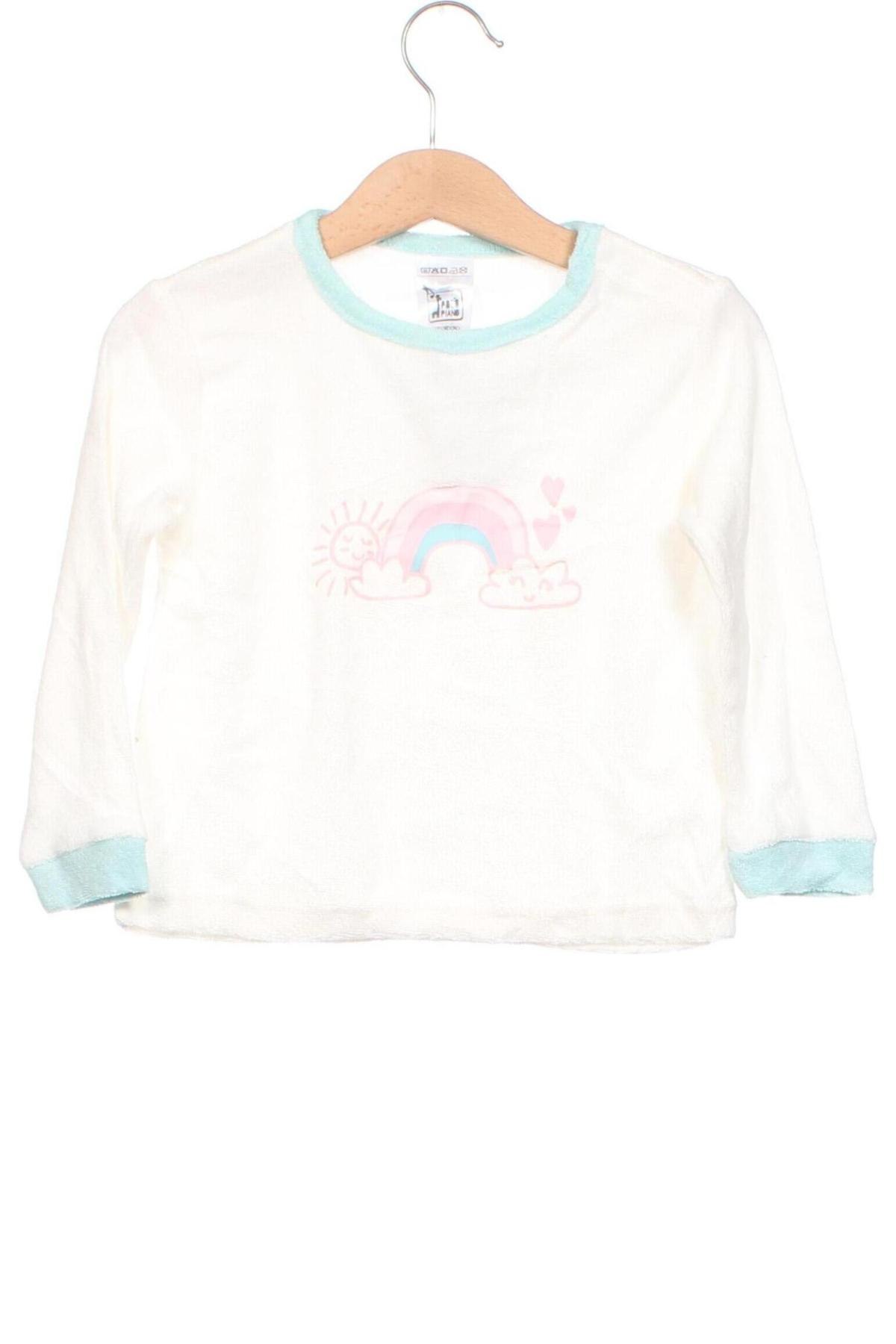 Bluză pentru copii Pocopiano, Mărime 18-24m/ 86-98 cm, Culoare Alb, Preț 13,62 Lei