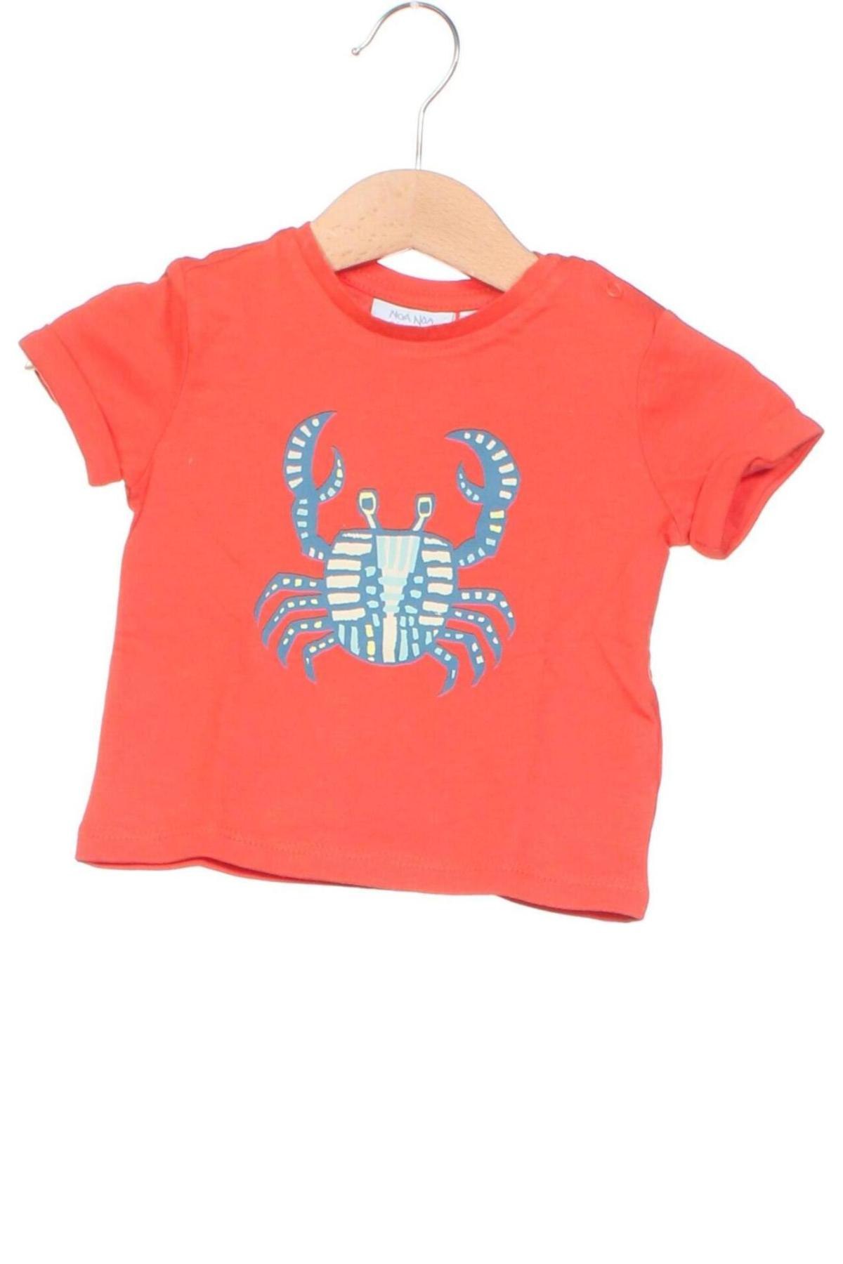Kinder T-Shirt Noa Noa, Größe 1-2m/ 50-56 cm, Farbe Orange, Preis € 21,65
