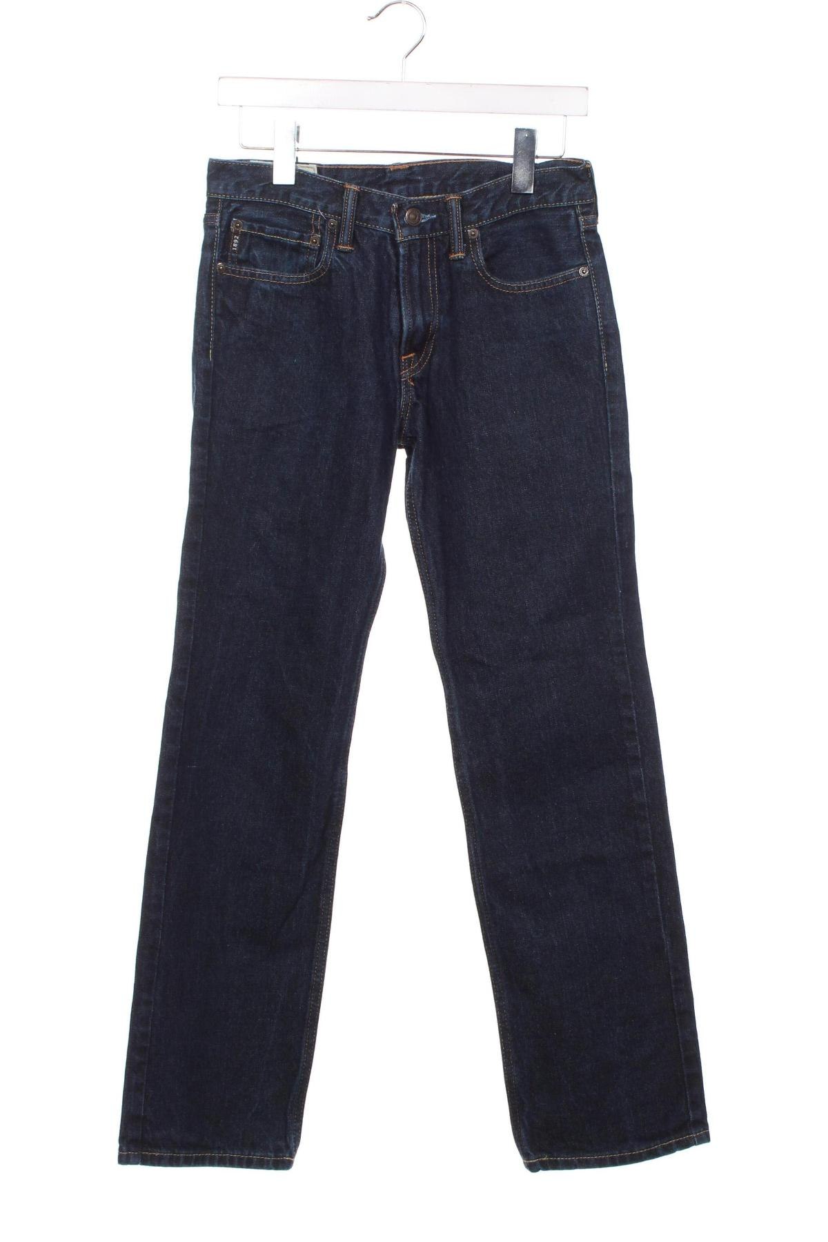Dziecięce jeansy Abercrombie Kids, Rozmiar 15-18y/ 170-176 cm, Kolor Niebieski, Cena 140,74 zł