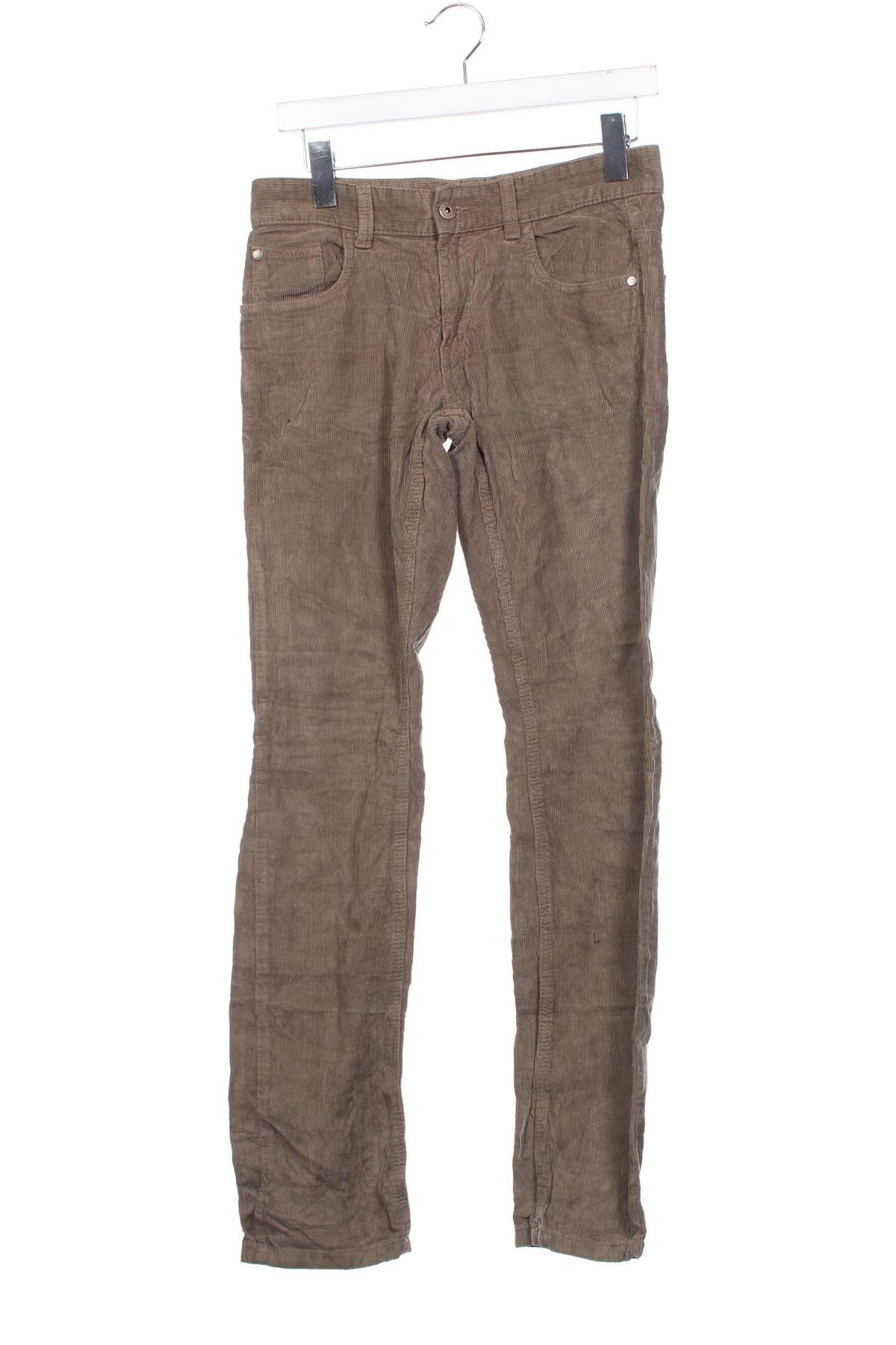 Pantaloni de catifea reiată, pentru copii Here+There, Mărime 12-13y/ 158-164 cm, Culoare Bej, Preț 11,55 Lei