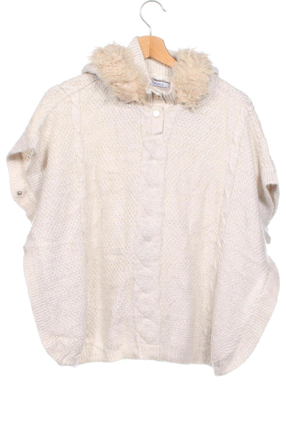 Παιδικό πουλόβερ Okaidi, Μέγεθος 12-13y/ 158-164 εκ., Χρώμα  Μπέζ, Τιμή 3,13 €