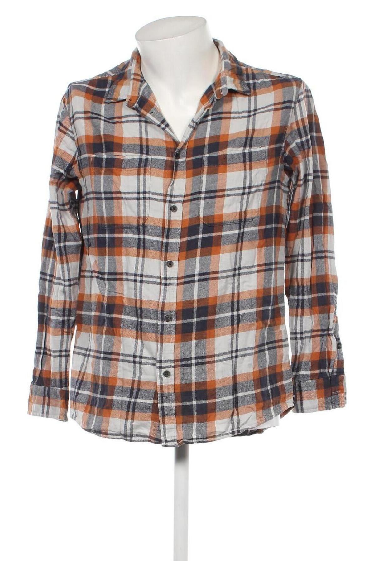 Herrenhemd H&M Divided, Größe M, Farbe Mehrfarbig, Preis € 2,02