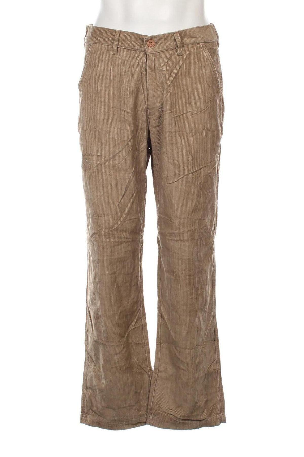 Pantaloni raiați de bărbați Giovani, Mărime M, Culoare Maro, Preț 95,39 Lei