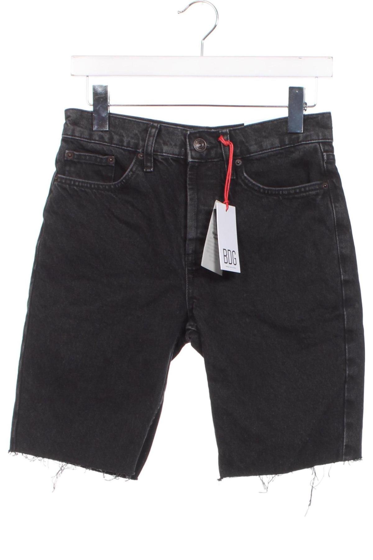 Мъжки къс панталон BDG, Размер XS, Цвят Черен, Цена 58,00 лв.