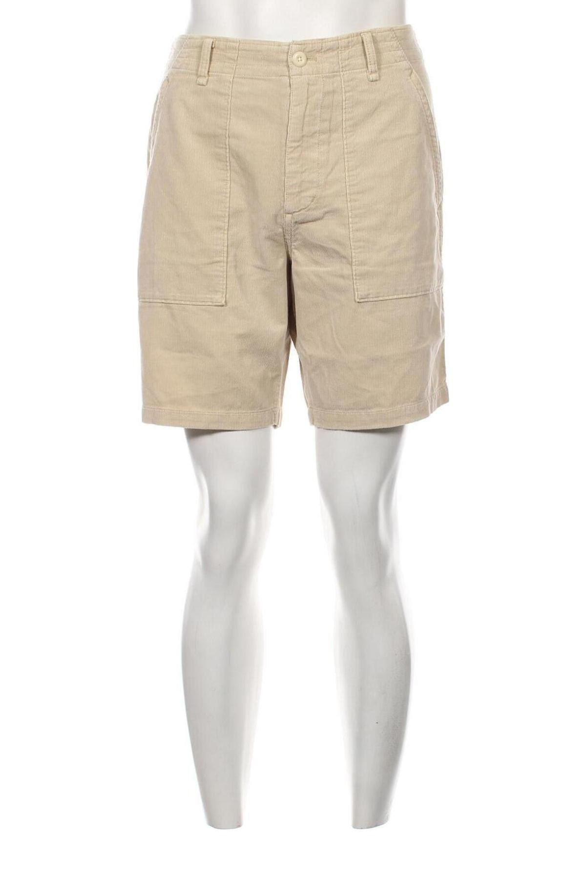 Pantaloni scurți de bărbați Outerknown, Mărime L, Culoare Bej, Preț 19,74 Lei