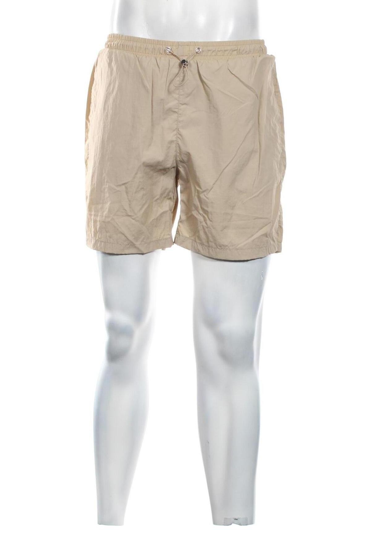 Мъжки къс панталон Urban Classics, Размер L, Цвят Бежов, Цена 8,64 лв.