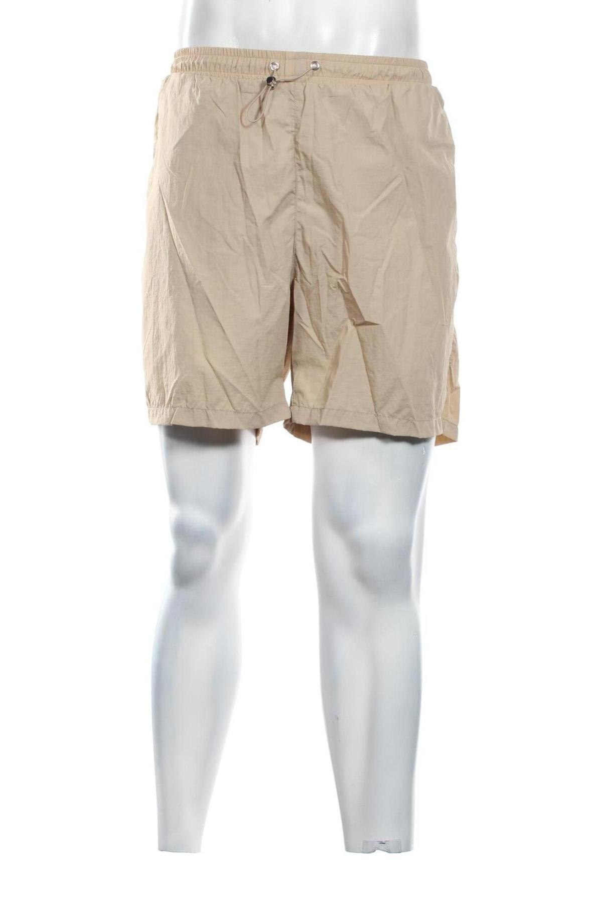 Мъжки къс панталон Urban Classics, Размер 3XL, Цвят Бежов, Цена 8,64 лв.