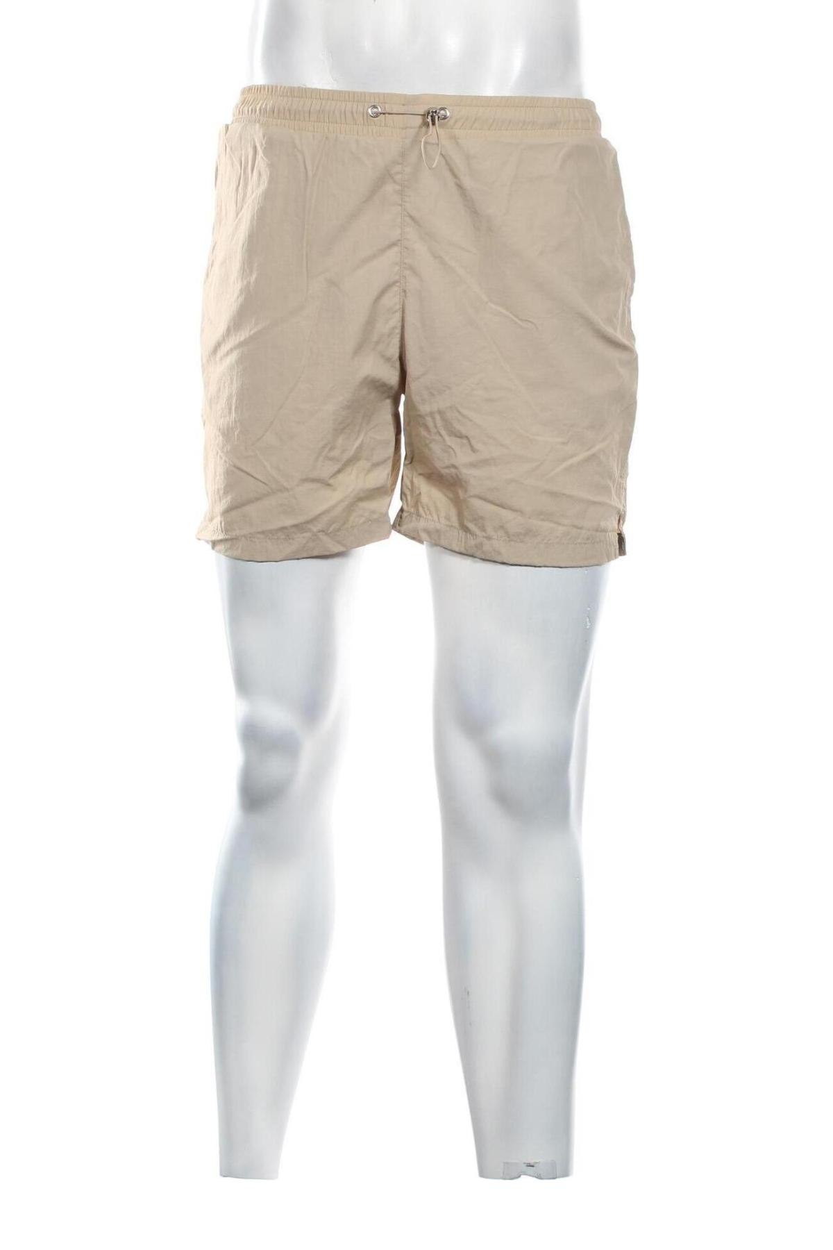 Pantaloni scurți de bărbați Urban Classics, Mărime M, Culoare Bej, Preț 21,32 Lei
