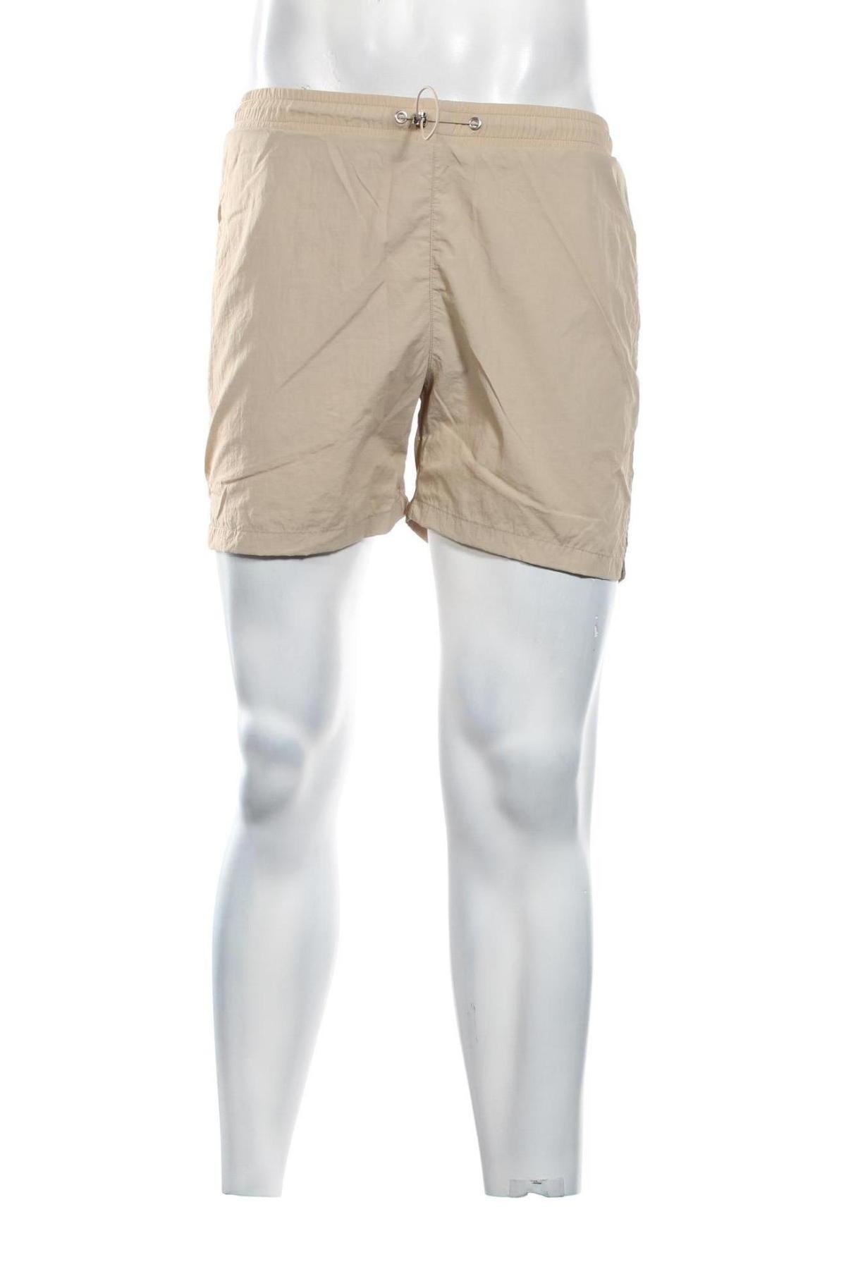 Мъжки къс панталон Urban Classics, Размер S, Цвят Бежов, Цена 7,02 лв.